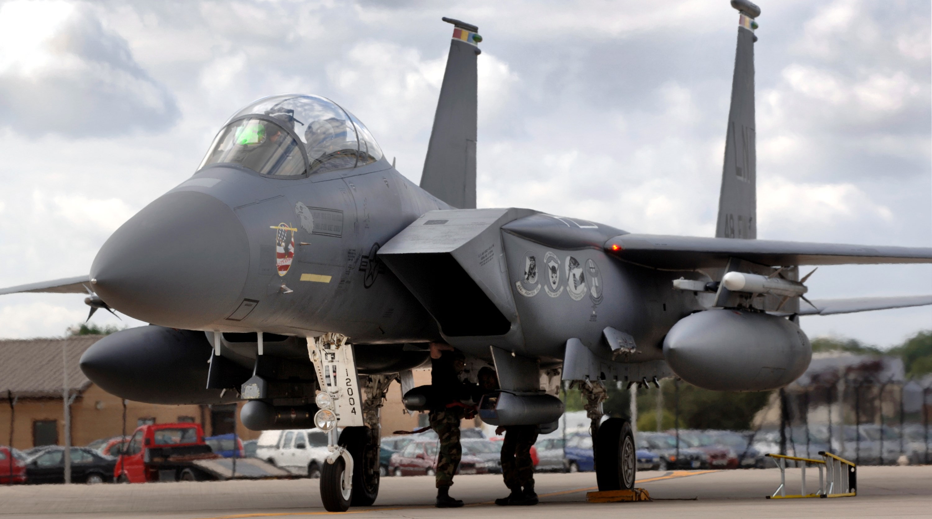 mcdonnell douglas f 15e strike eagle, 2K, HD Wallpaper