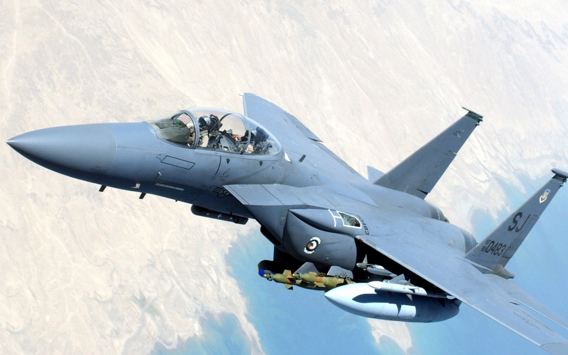 McDonnell Douglas F-15E Strike Eagle, 1080P, Jet Fighters, HD Wallpaper