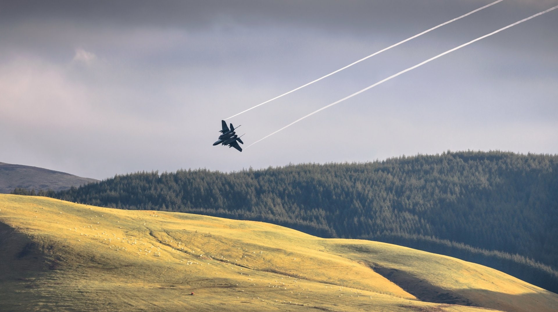 Jet Fighter, Aircraft, Jet Fighters, Warplane, McDonnell Douglas F-15E Strike Eagle, 1080P, HD Wallpaper
