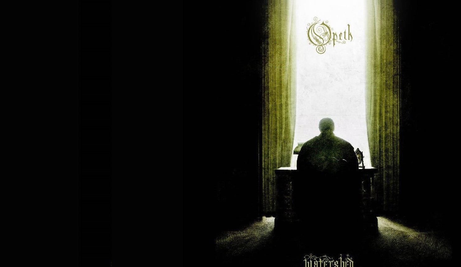 no people, representation, metal, entrance, rear view, Opeth, emotion, religion, human representation, statue, black color, art and craft, door, 720P, HD Wallpaper