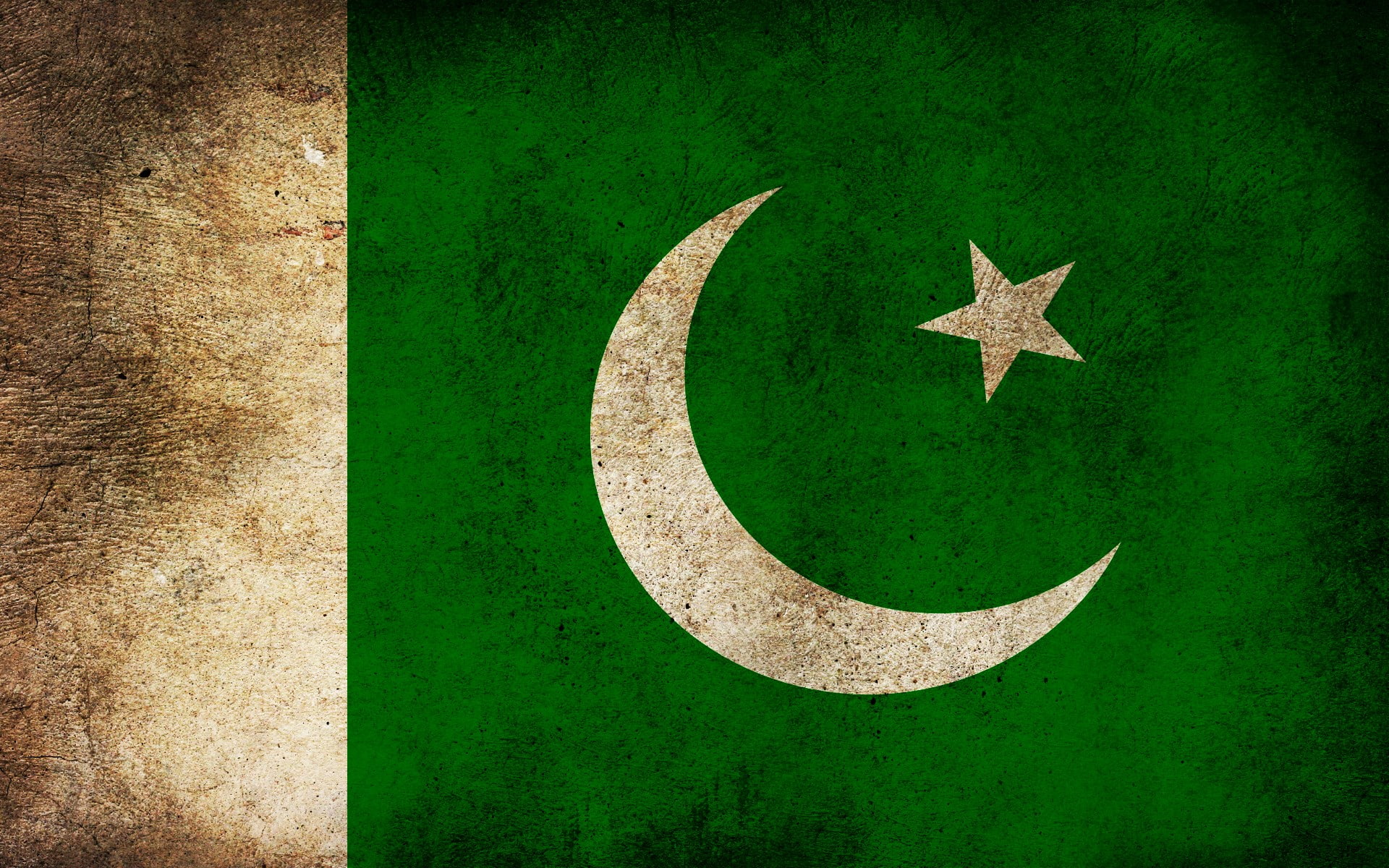 1080P, flag of pakistan, HD Wallpaper