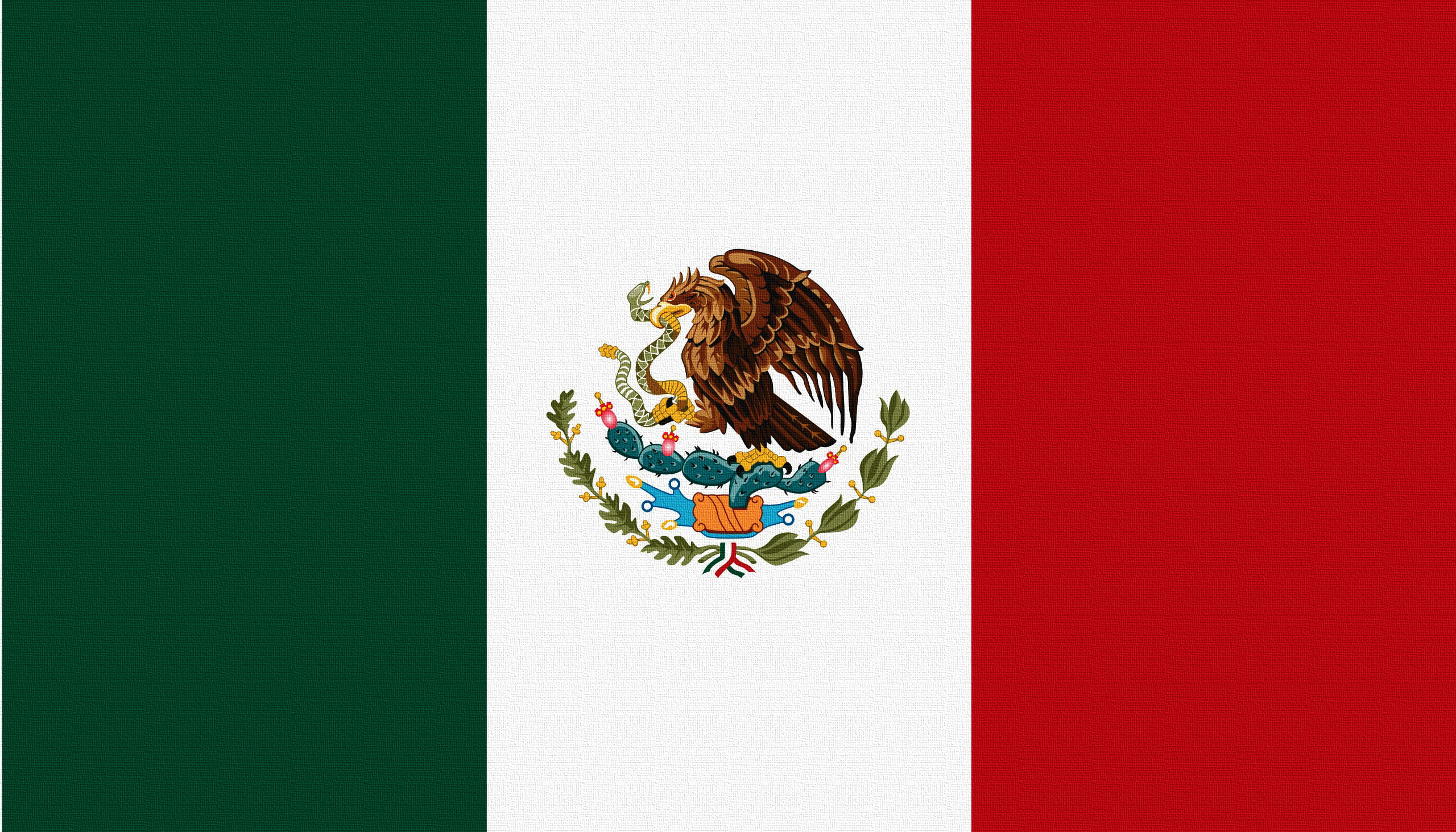 Eagle, Flag, 2K, Snake, Mexico, HD Wallpaper