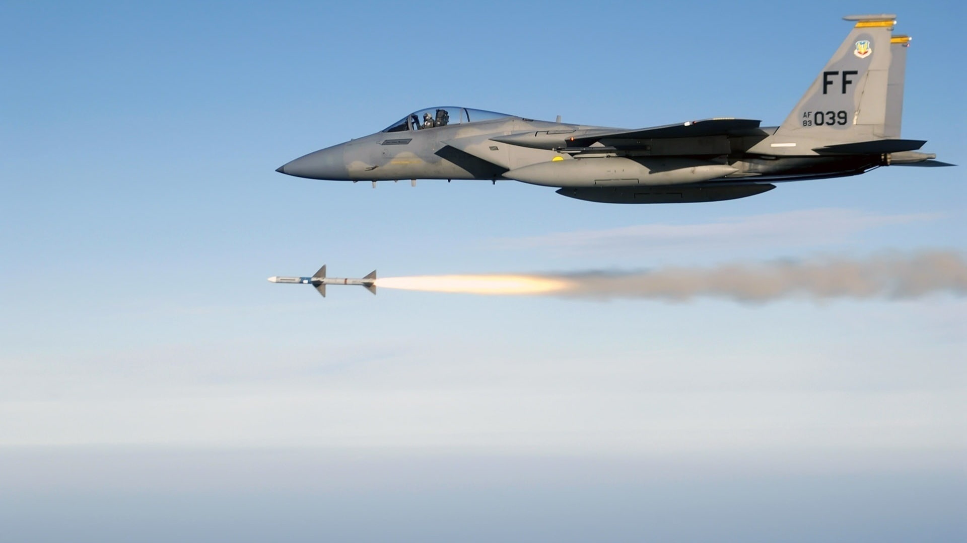 ff, aircraft, gray, Douglas, f, 1080P, Mcdonnell, Eagle, HD Wallpaper