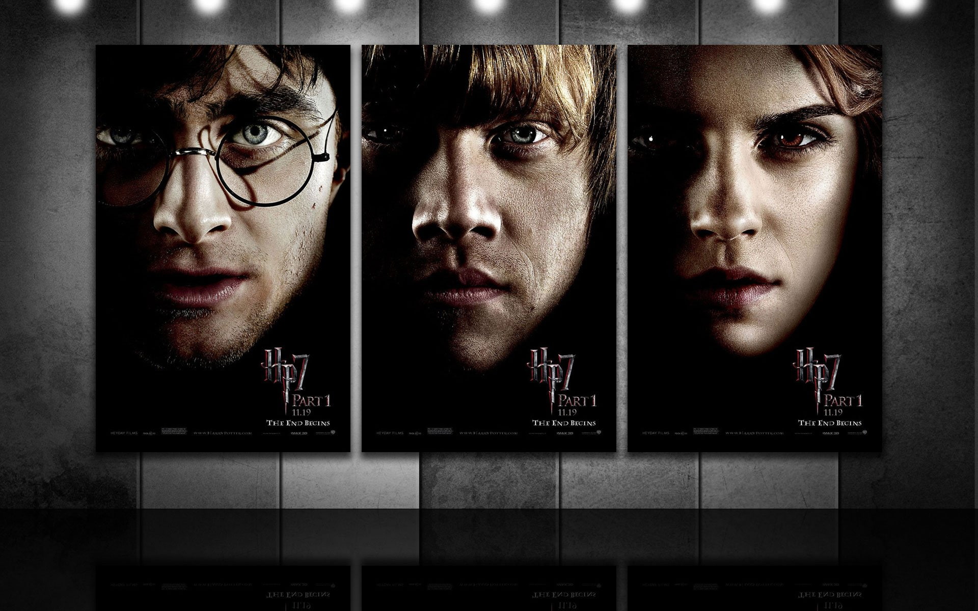 rupert, potter, emma, 1080P, hallows, daniel, ron, deathly, weasley, radcliffe, harry, hermione, watson, granger, grint, HD Wallpaper