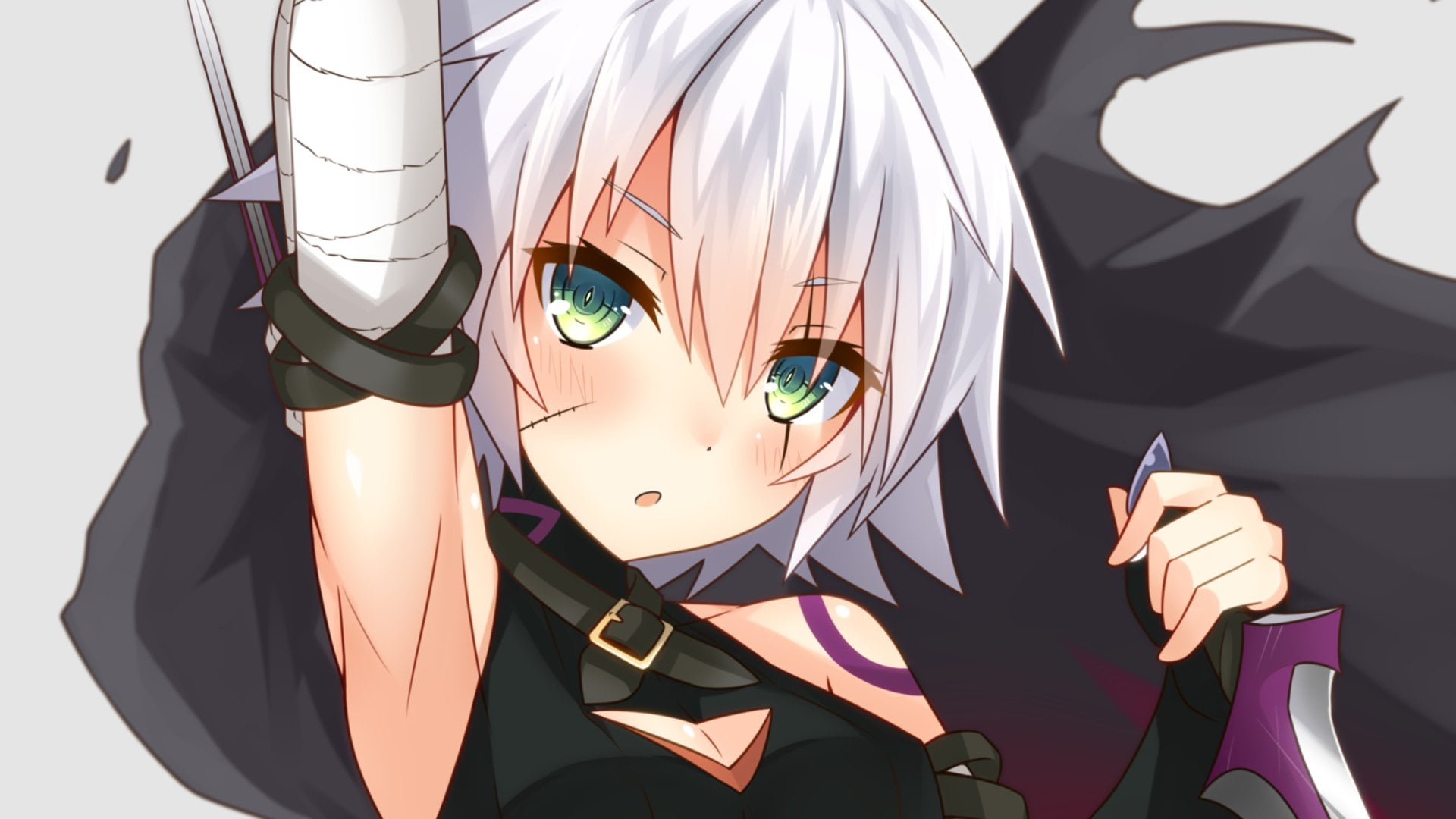 craft, human representation, creativity, mask, nature, 1080P, Assassin of Black (Fate/Apocrypha), Fate Series, Fate/Grand Order, no people, indoors, day, HD Wallpaper