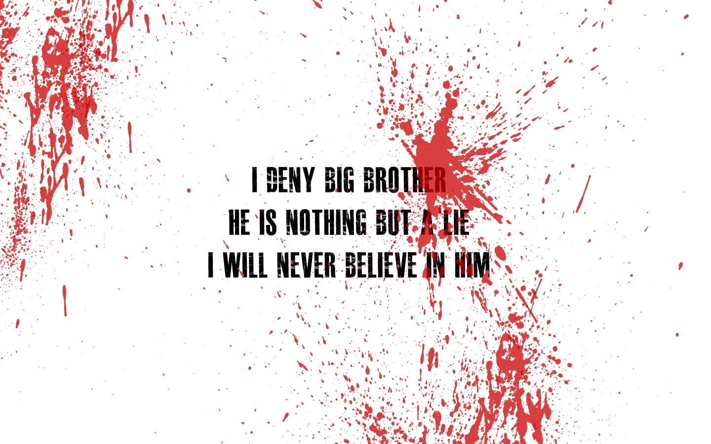 white background, 720P, background, quote, white, text, 1984, HD Wallpaper