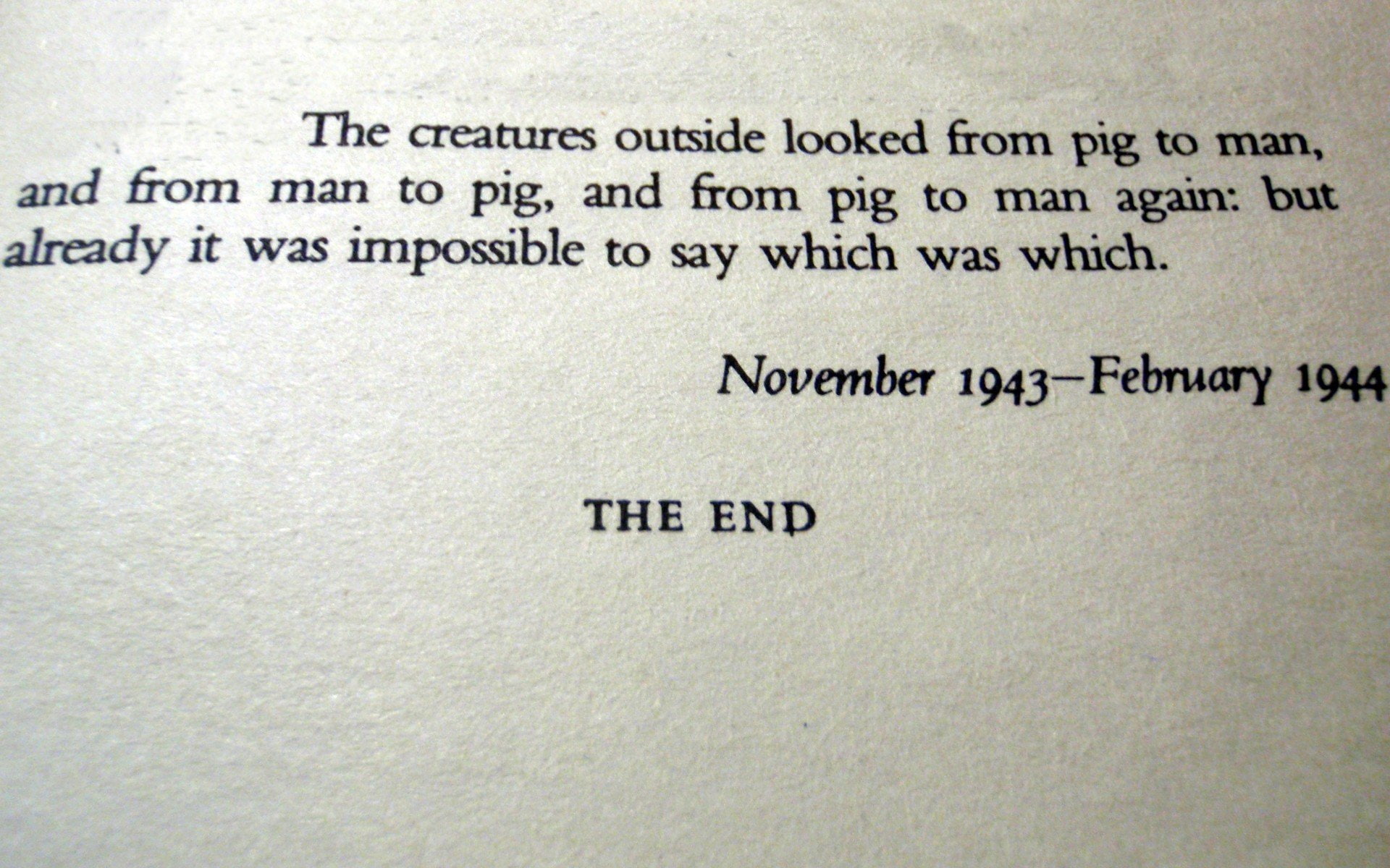 quote, Animal Farm, 1080P, books, George Orwell, text, HD Wallpaper