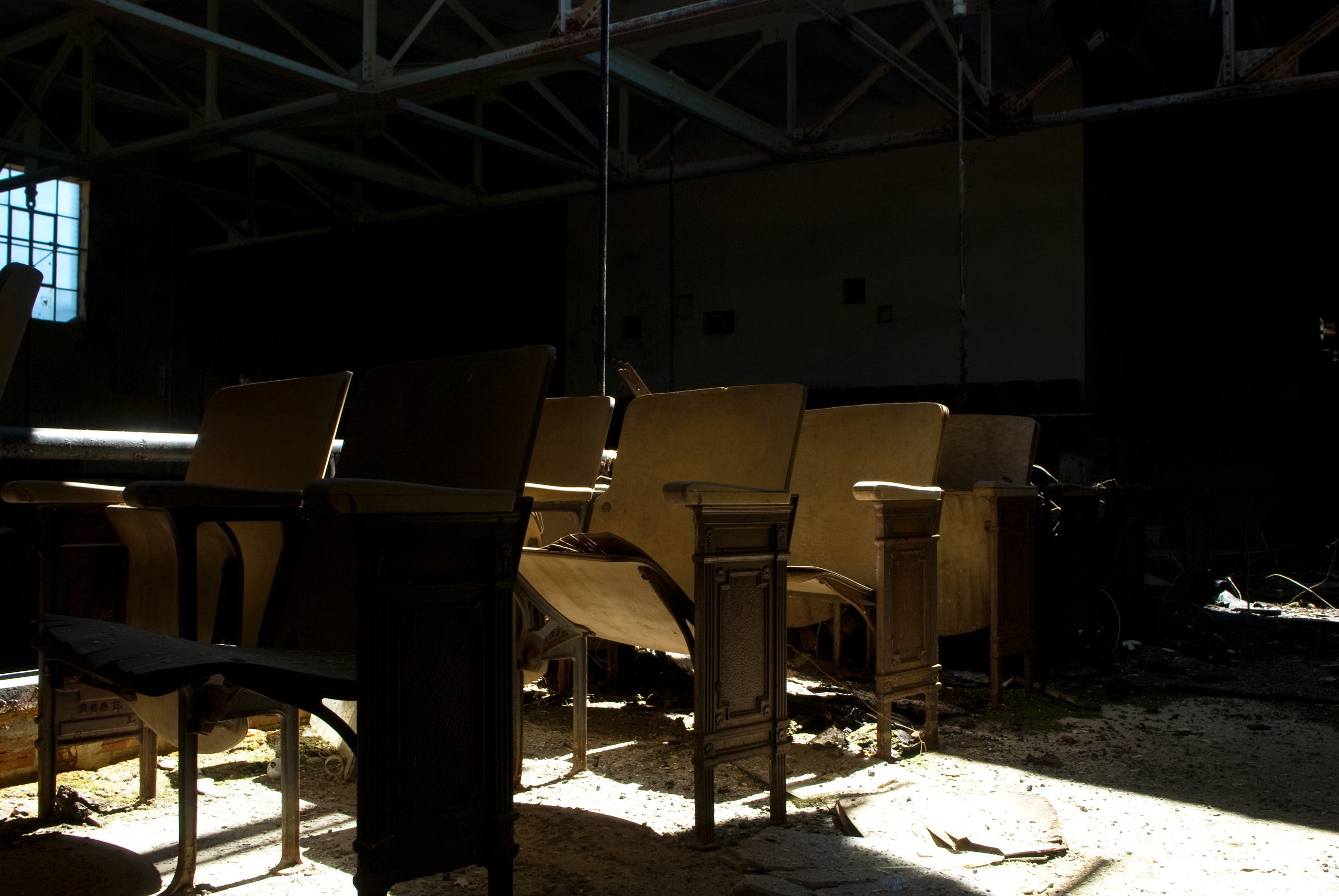 2K, abandoned, ruin, HD Wallpaper