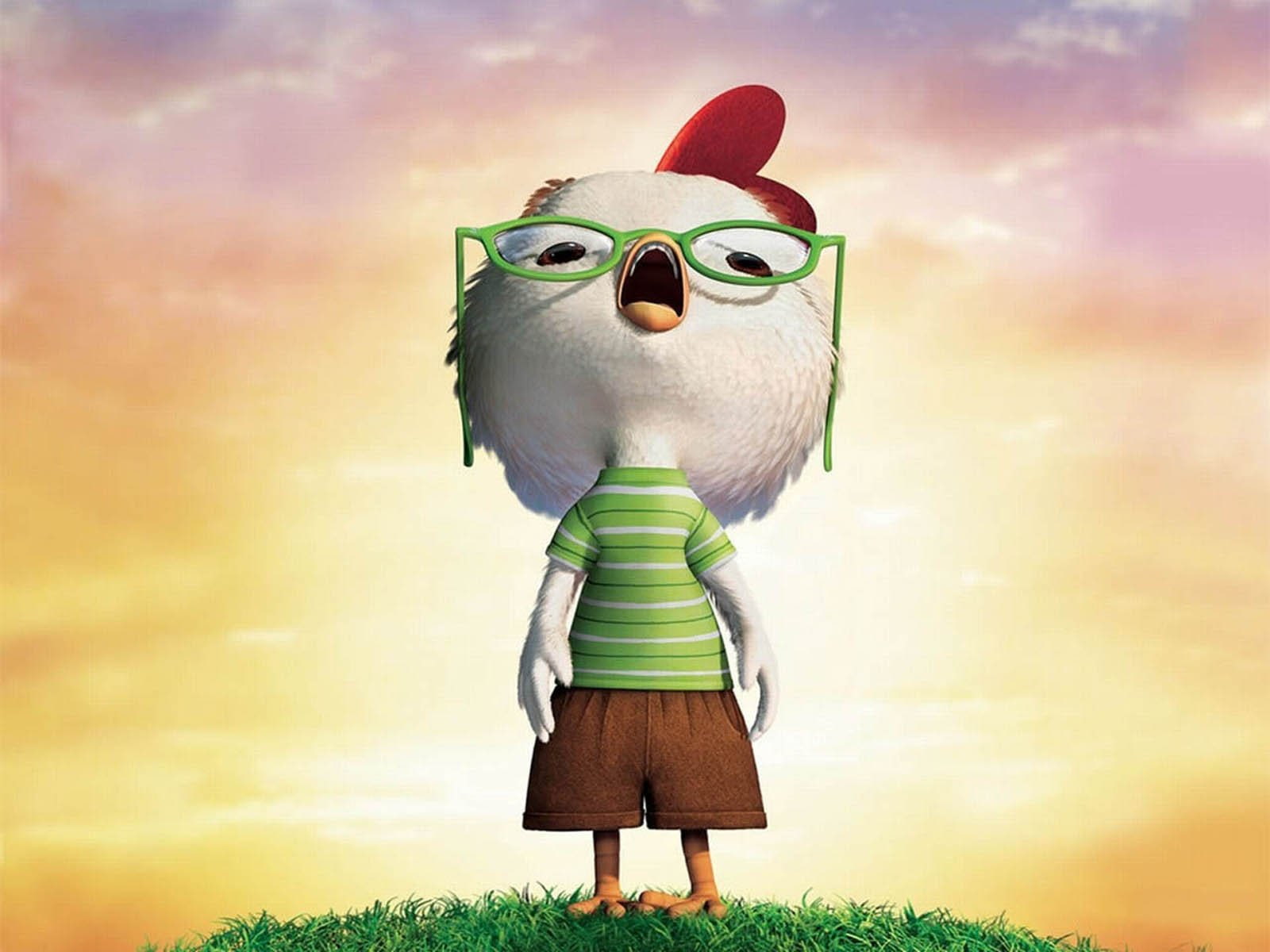 chicken-little, 720P, comedy, dismey, adventure, chicken, bird, little, family, animation, HD Wallpaper