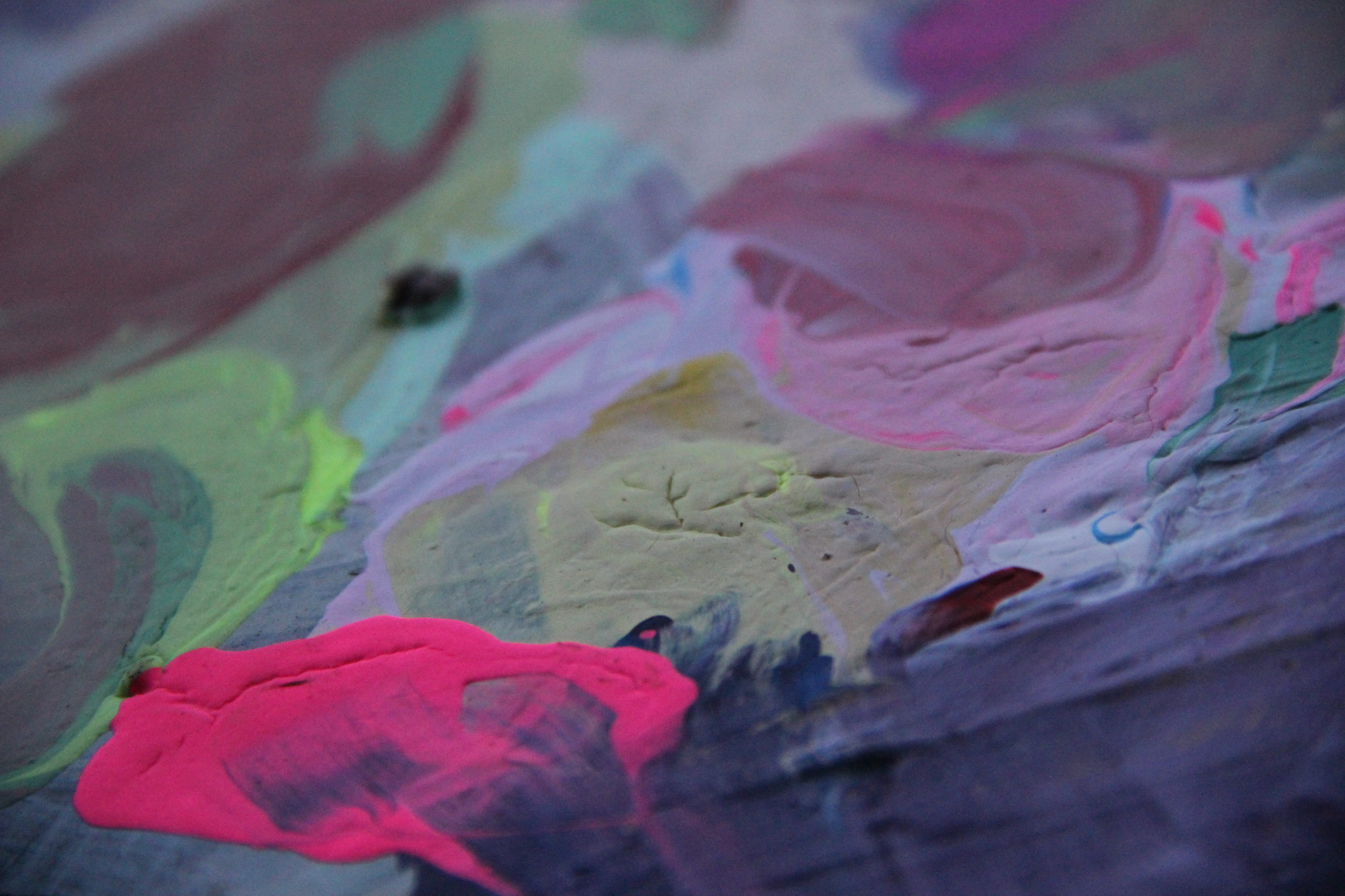 backgrounds, palette, textured effect, paper, close-up, paint, no people, creativity, united states, pastel, selective focus, pink color, plant, full frame, HD Wallpaper