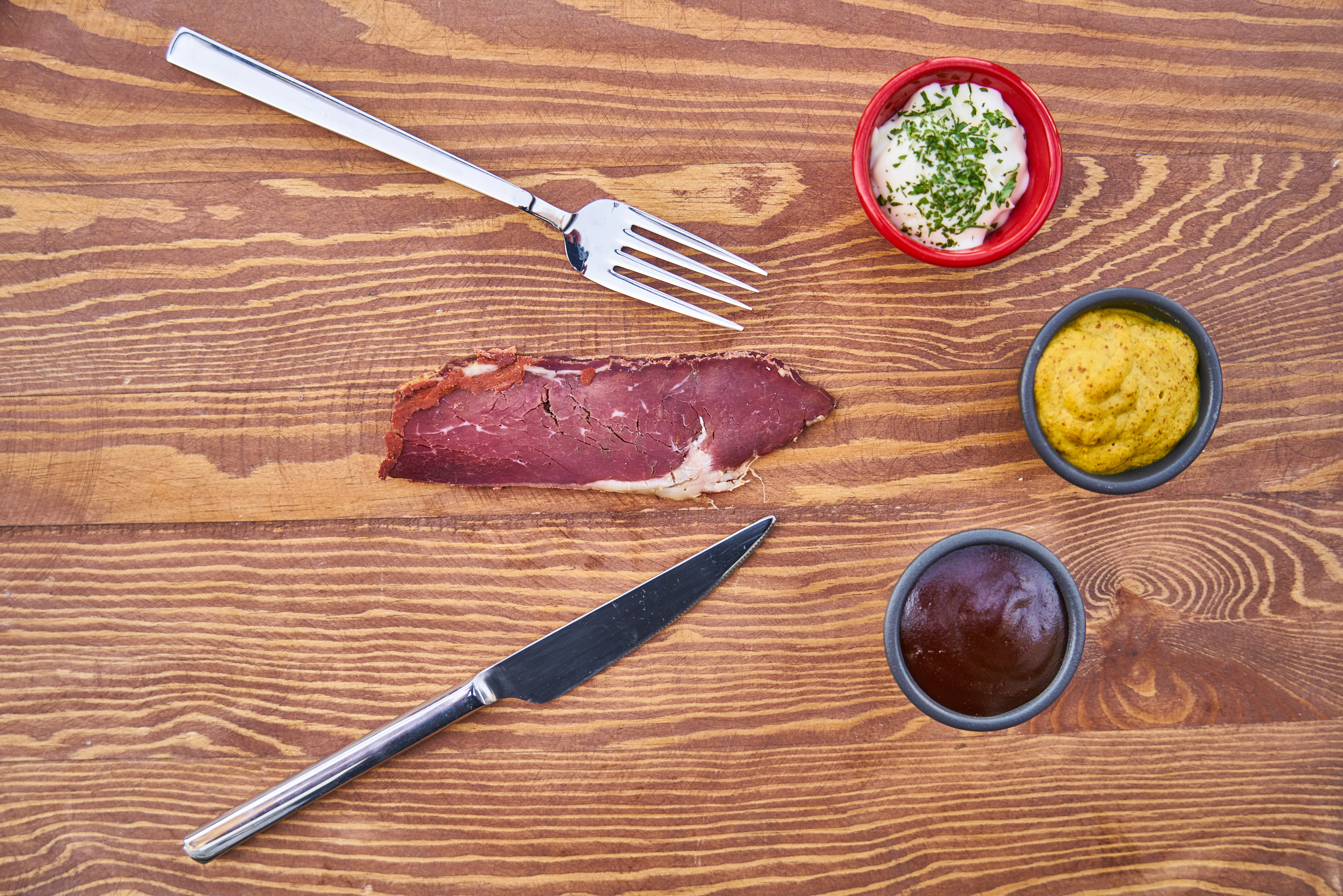 8K, steak, vegetarian, sauce, directly above, diet, bacon, design, color, detail shots, selective focus, photography, spice, freshness, perspective, detail, HD Wallpaper