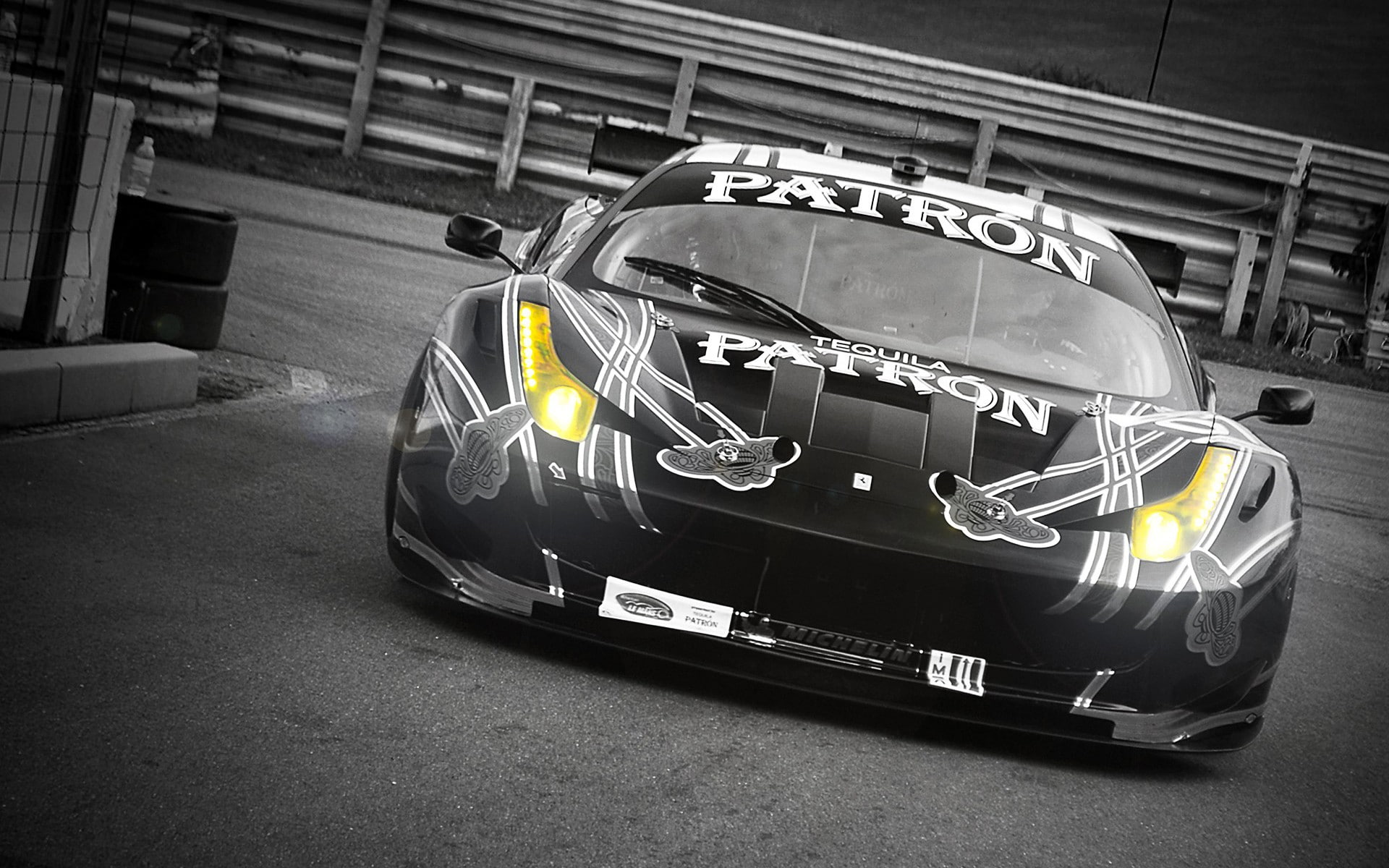 vintage car, technology, transportation, Ferrari 458 Speciale, 1080P, outdoors, sport, night, built structure, architecture, motor vehicle, high angle view, HD Wallpaper