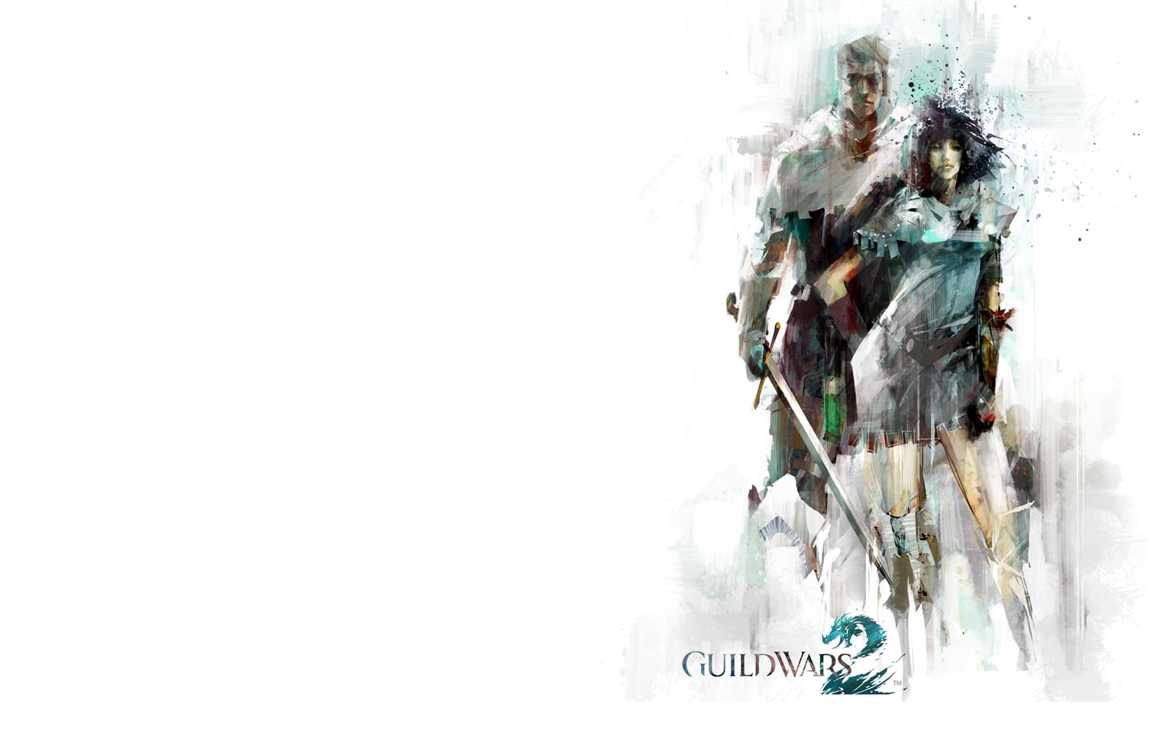 man, guild wars 2, 720P, female, name, graphics, HD Wallpaper