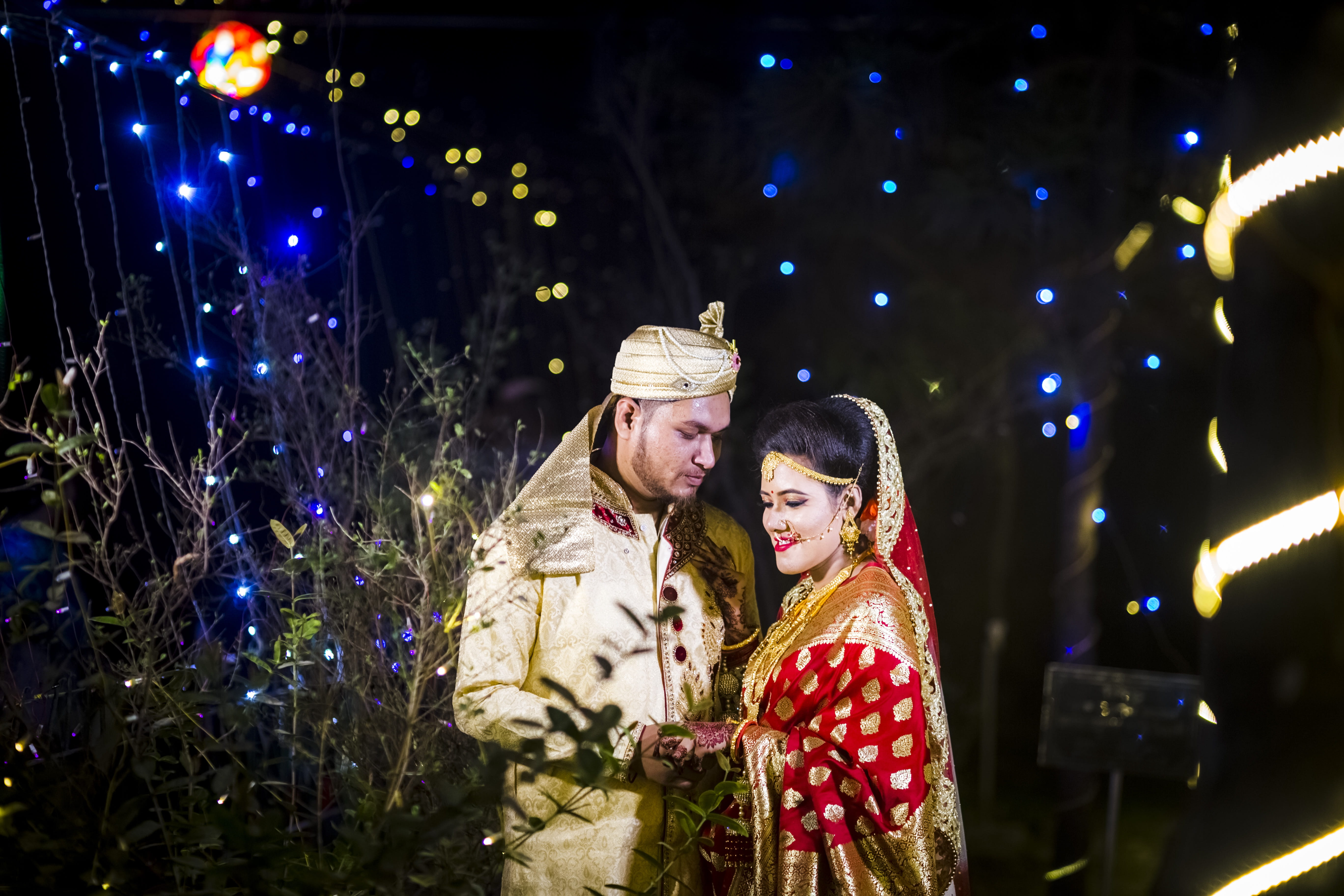 love, celebration, leisure activity, engagement, ceremony, night, romantic, two people, happiness, portrait, near, wedding day, standing, togetherness, HD Wallpaper