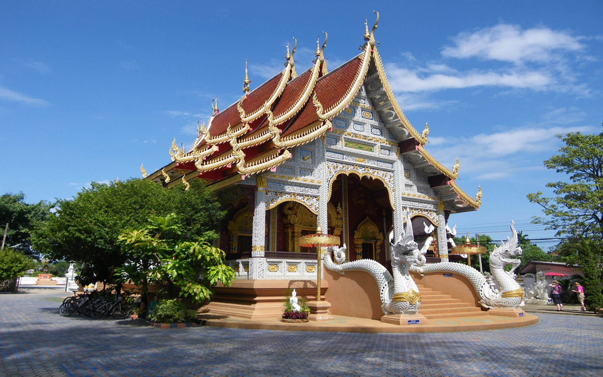 temple, chiang, 2K, mai, thailand, nr, HD Wallpaper