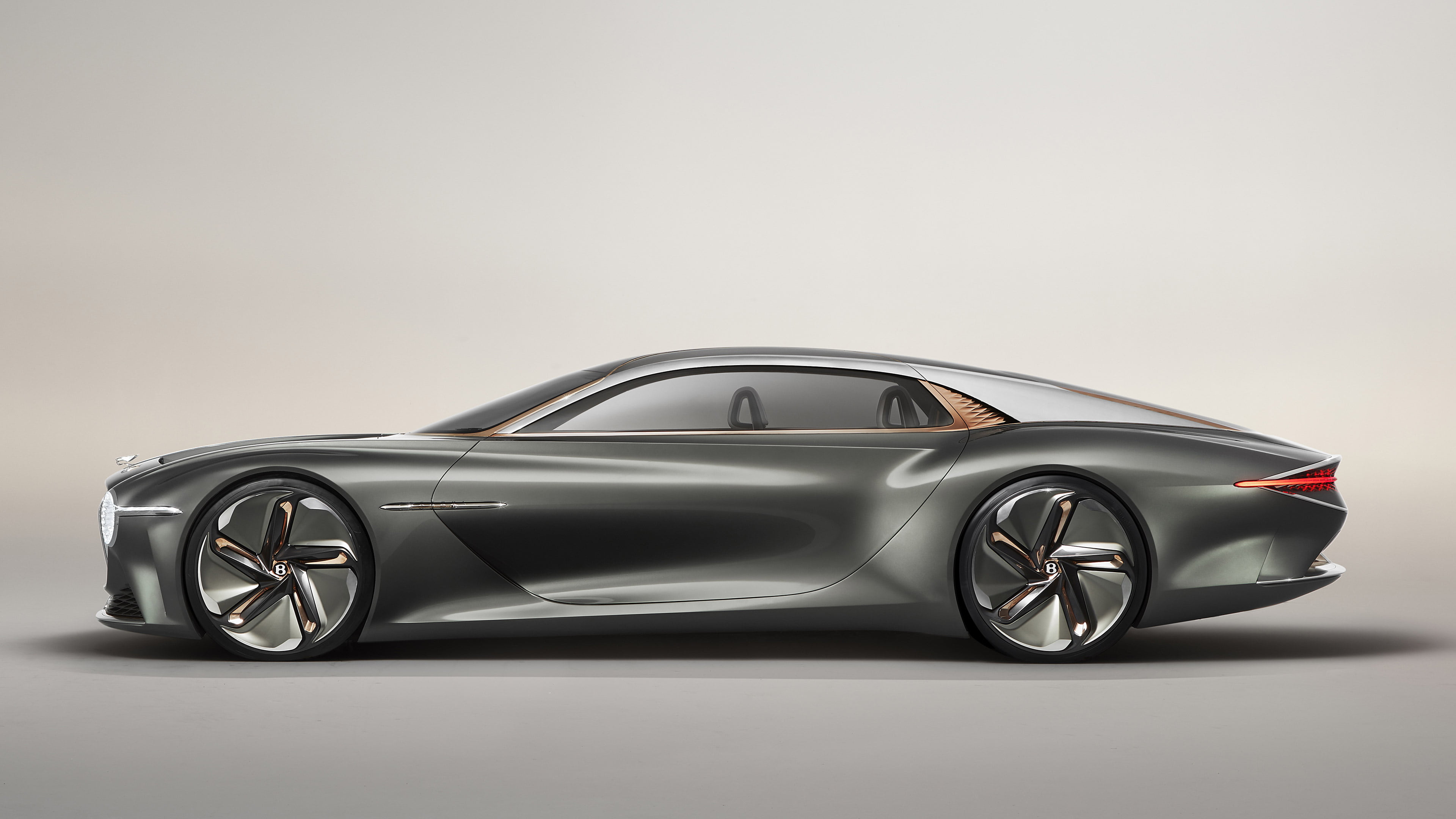 Bentley, 4K, Car, Concept Car, Silver Car, Luxury Car, Sport Car, Grand Tourer, Bentley EXP 100 GT, HD Wallpaper