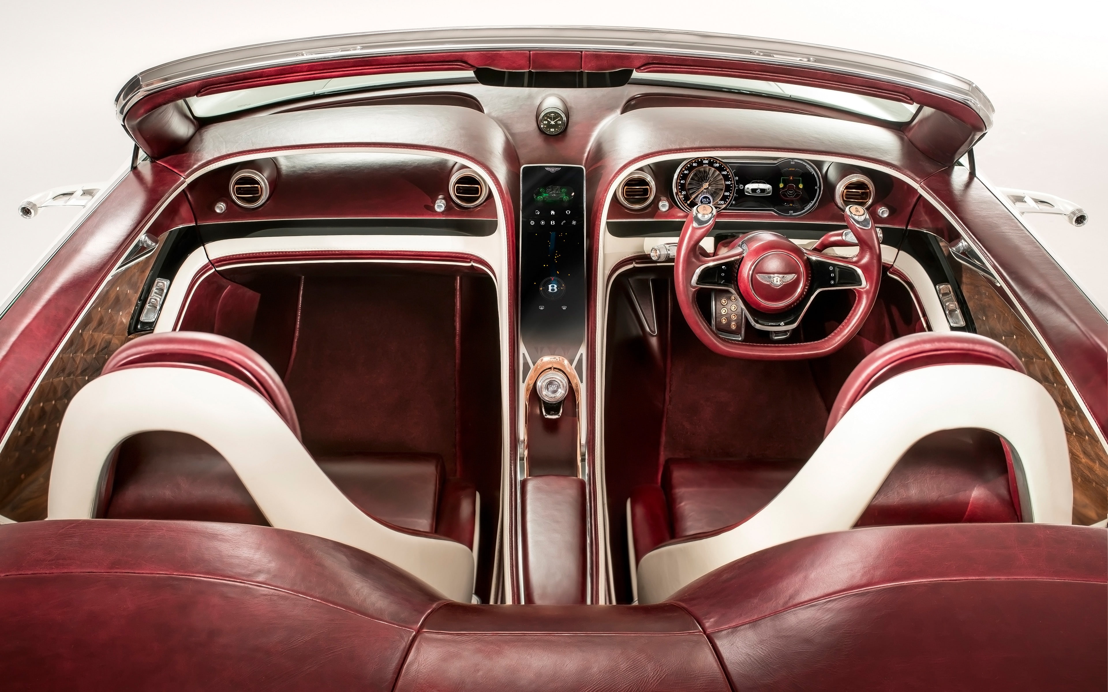 car, 12-speed, vehicle, concept, 6-e, exp, auto, automobile, 4K, 2017, luxury, bentley, HD Wallpaper