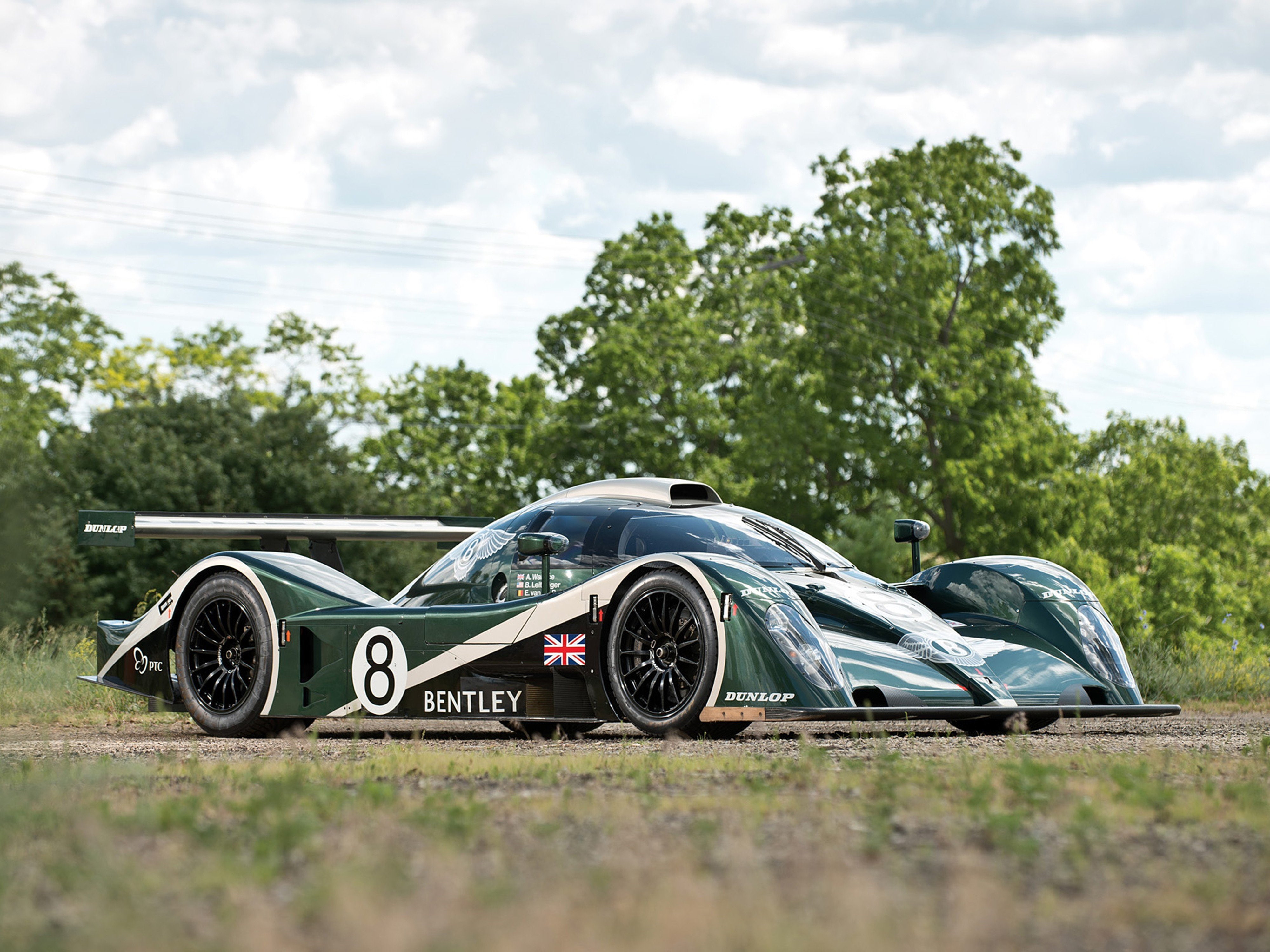 race, 2002, 4K, vehicle, lmp14000x3000, car, exp speed 8, bentley, le mans, racing, supercar, classic, HD Wallpaper