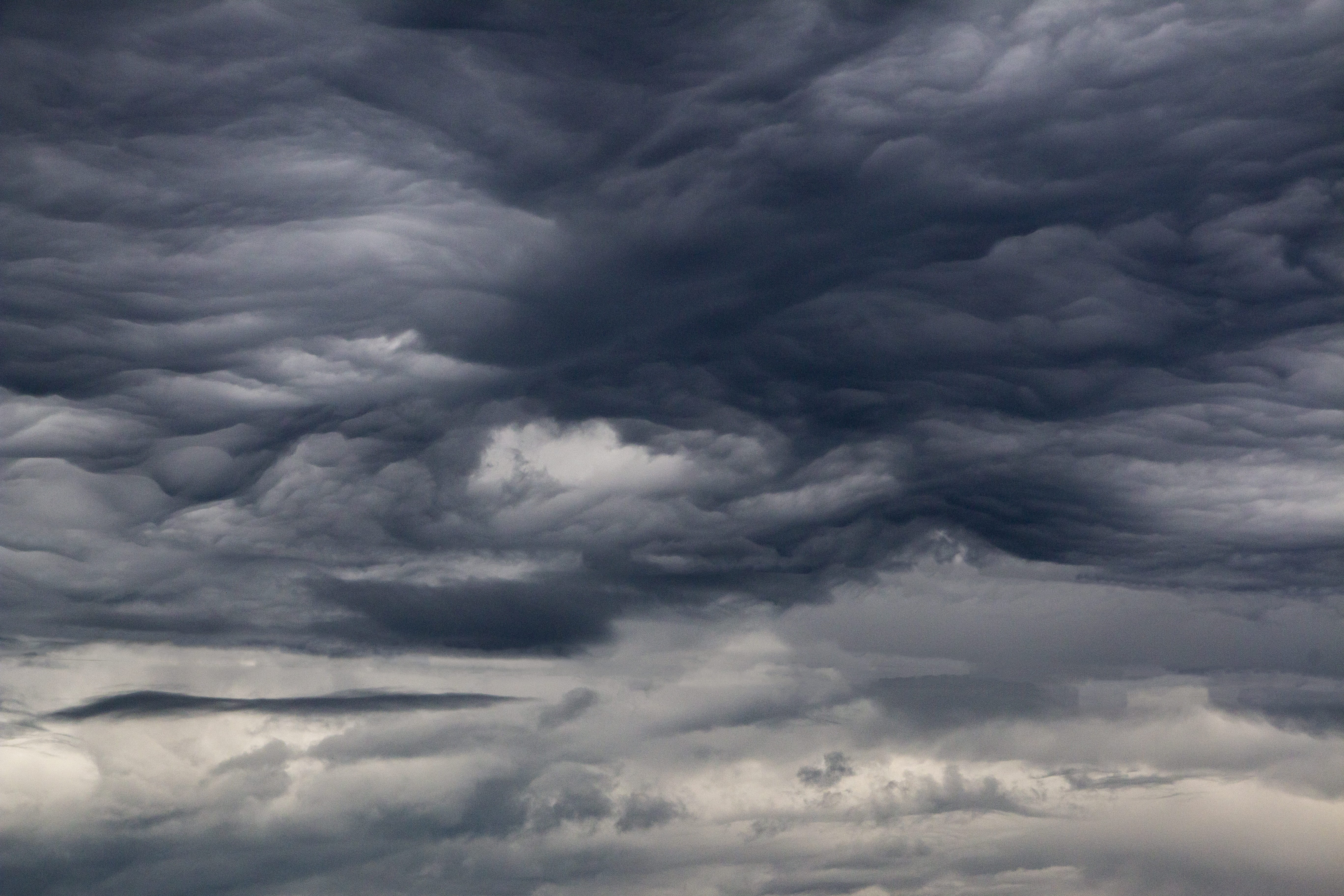 black, atmosphere, torrential rain, moody sky, pattern, texture, cloud, dark, form, nature, climate, cloudscape, overcast, environment, contrast, wind, HD Wallpaper