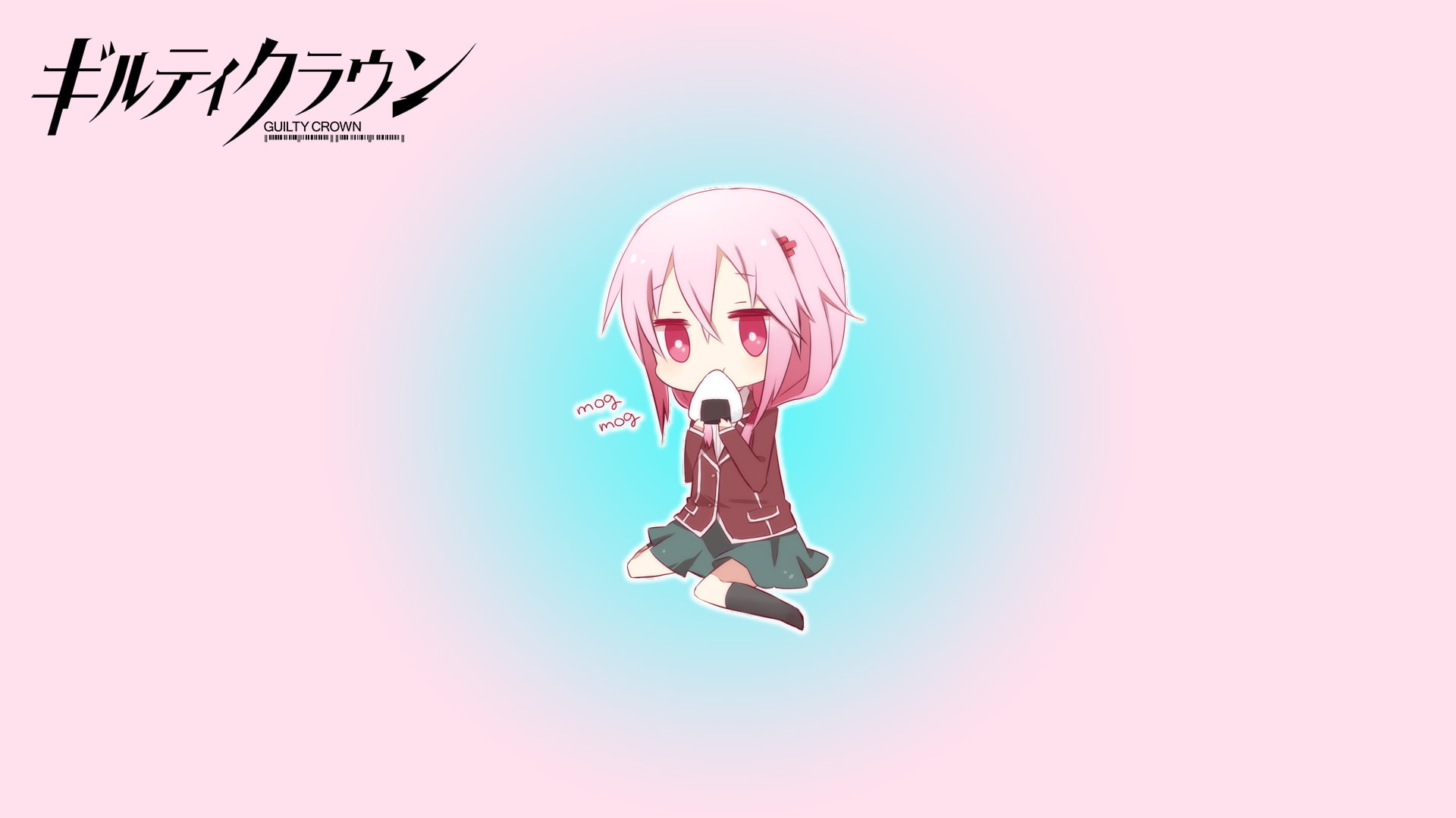creativity, anime girls, studio shot, mid-air, digital composite, futuristic, full length, technology, people, communication, Guilty Crown, mouth open, HD Wallpaper