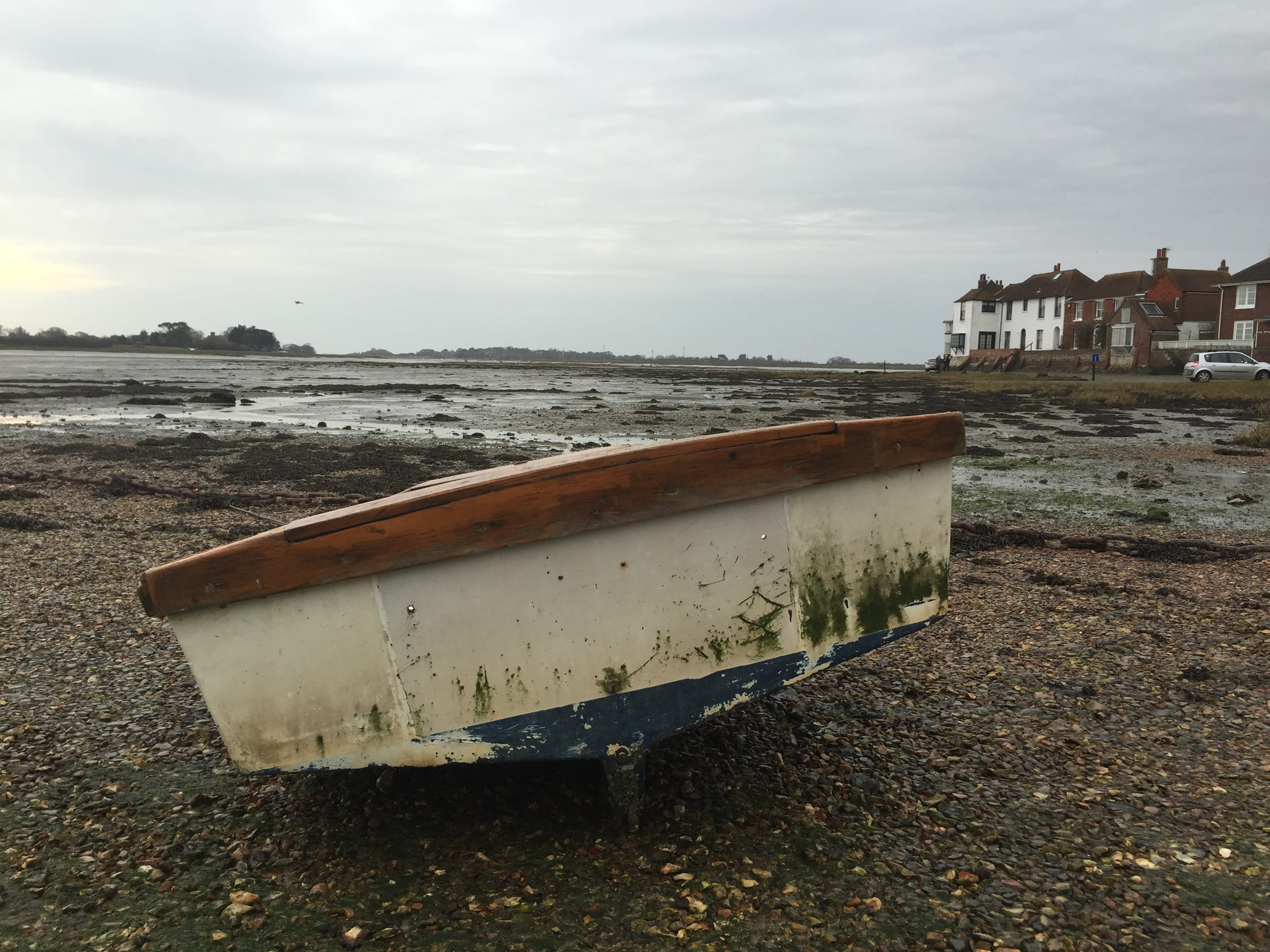 obsolete, water, boat, architecture, united kingdom, 2K, estuary, run-down, land, mode of transportation, no people, transportation, sky, day, nature, HD Wallpaper
