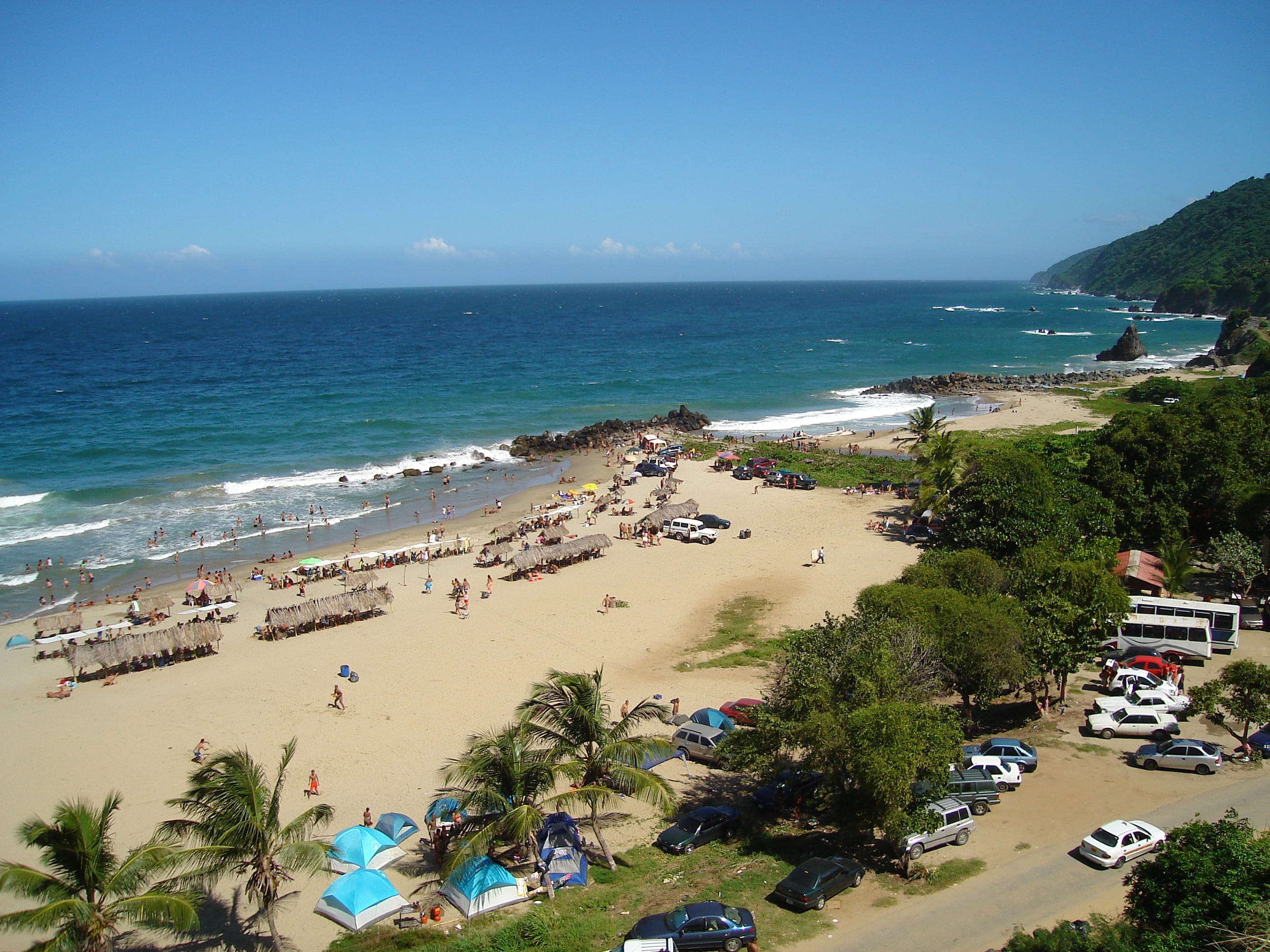 vacations, person, scenics - nature, venezuela, plant, horizon, sand, human, automobile, los caracas, vehicle, horizon over water, vargas., car, outdoors, HD Wallpaper
