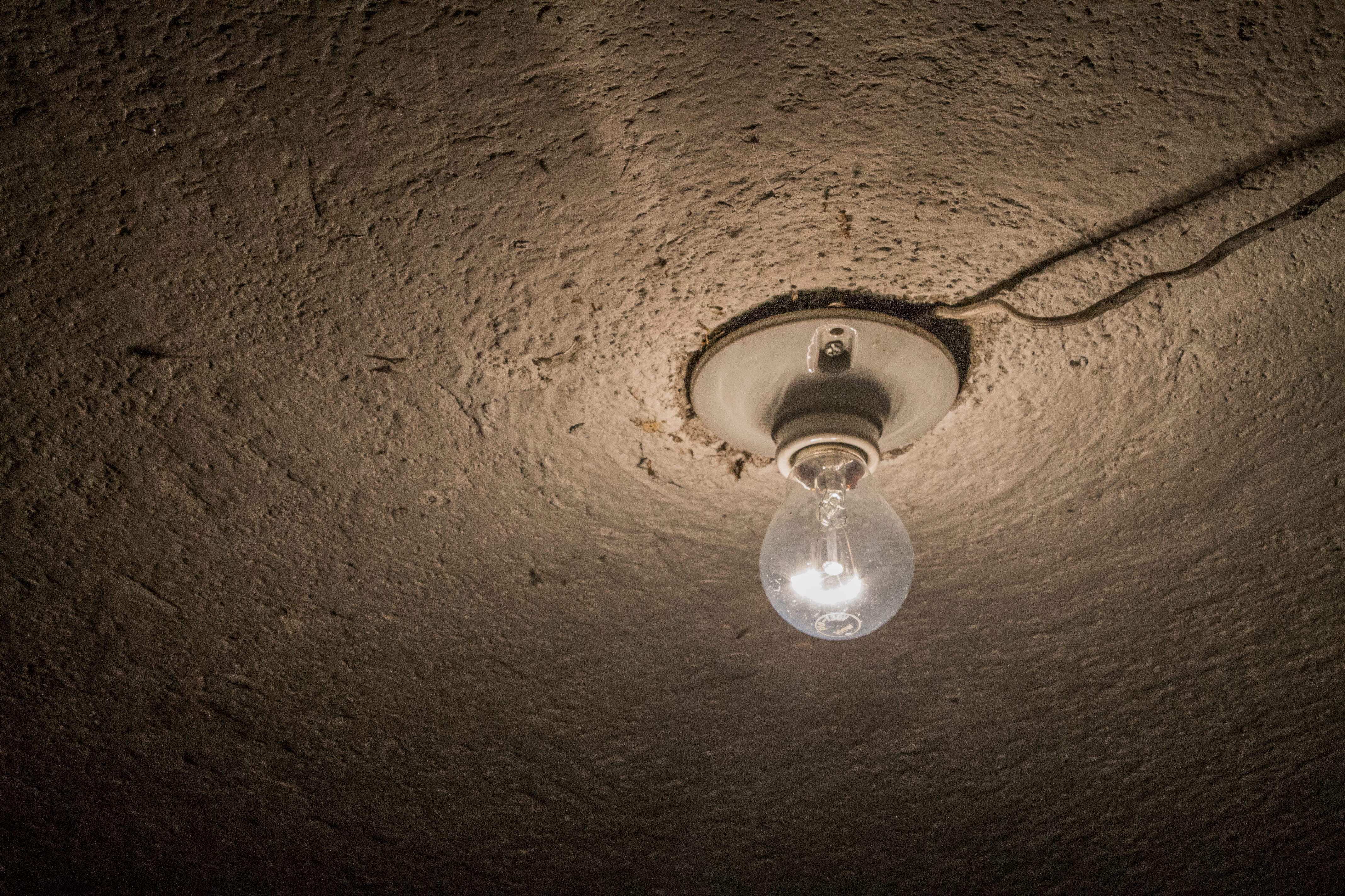 architecture, textured, electric lamp, home interior, electrical equipment, caracas, lighting equipment, 4K, light fixture, ceiling, no people, light bulb, HD Wallpaper