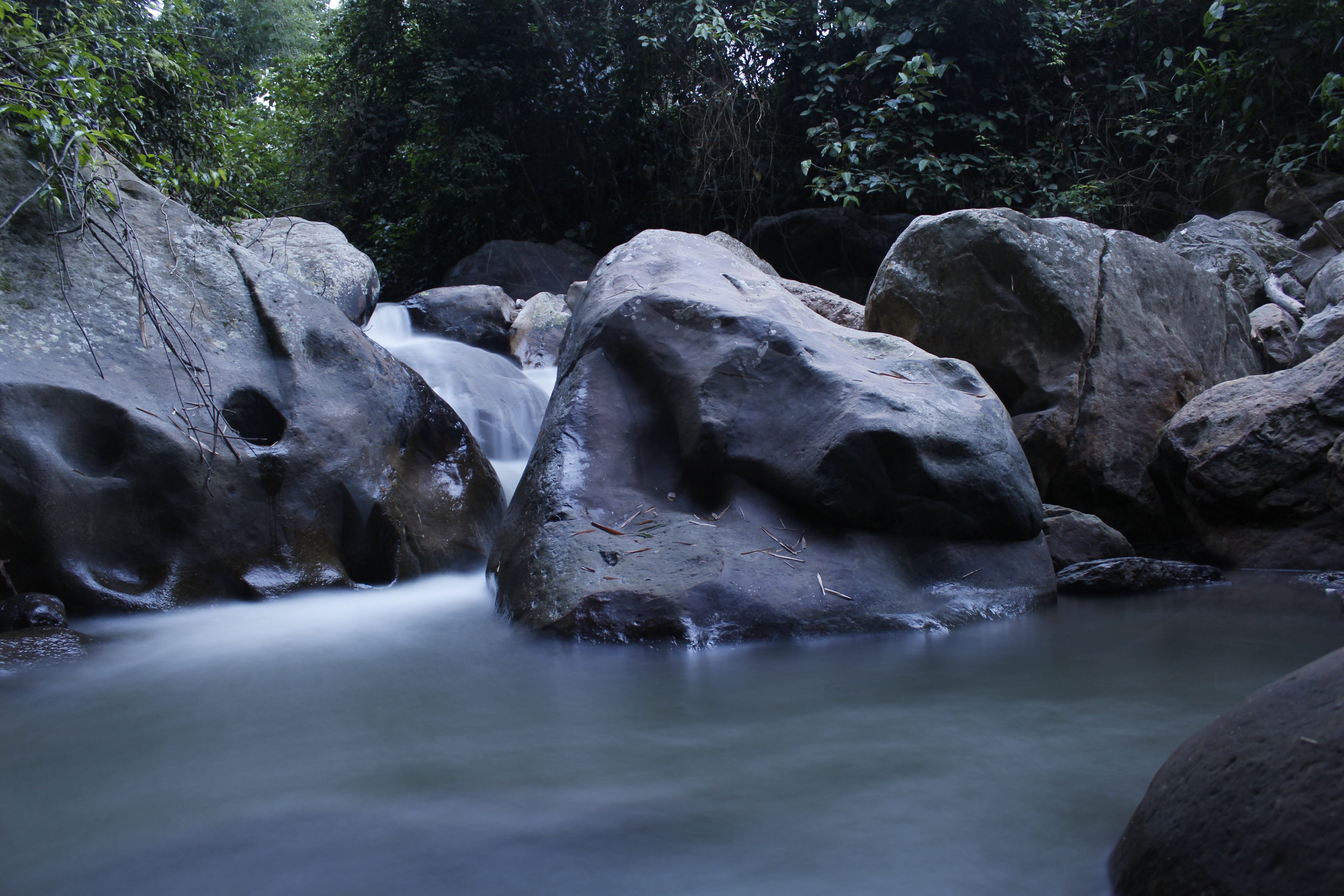 Natural Light, Salto de tequendama, Long Exposure, rock, 5K, HD Wallpaper