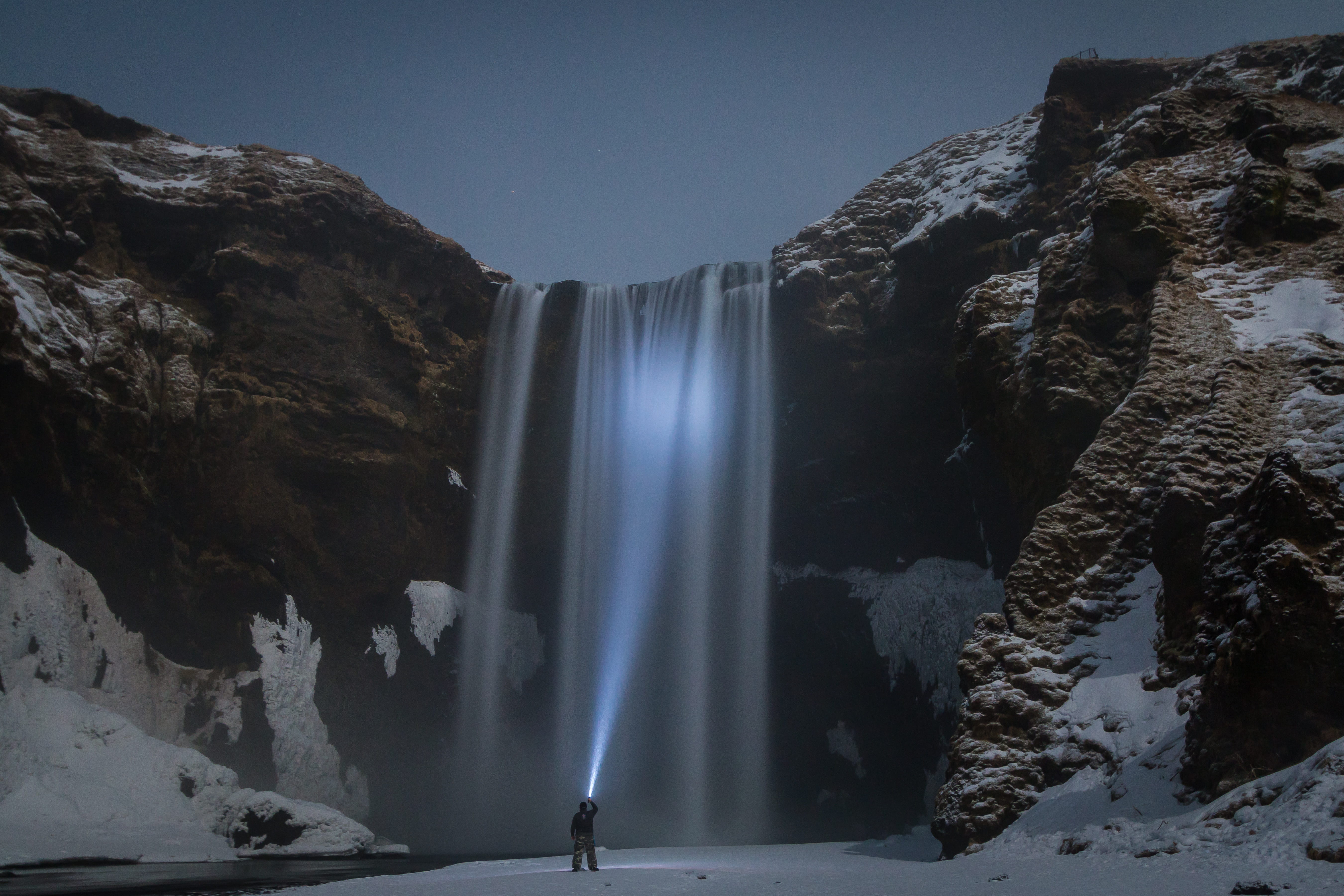 5K, nature, travel destinations, outdoors, long exposure, beauty in nature, blurred motion, winter, non-urban scene, formation, cold, foss, fall, pointing, HD Wallpaper