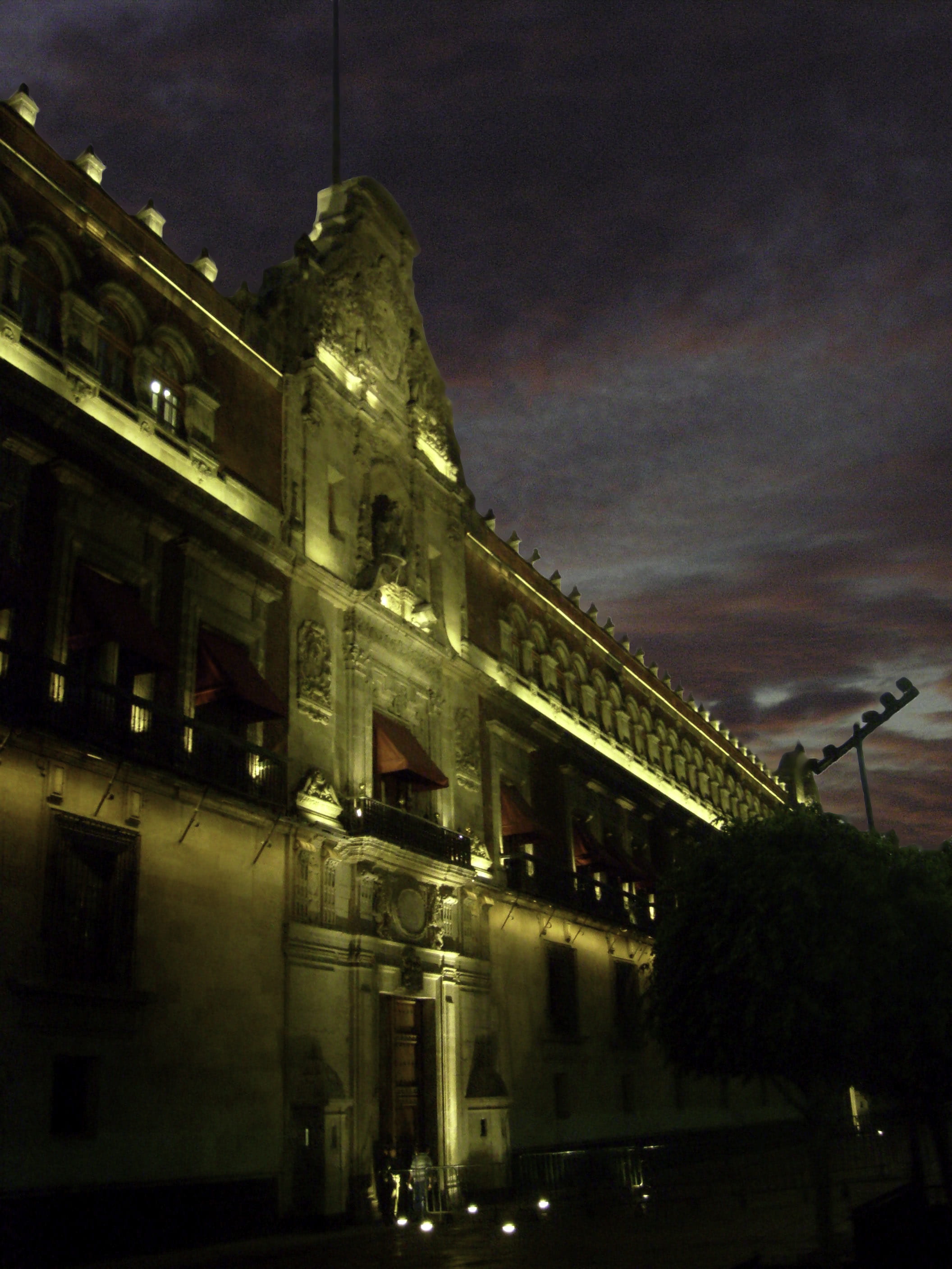 public domain, at night, nacional, built structure, architecture, city, dusk, architecture And Buildings, no people, building, mexico, street, Mexico City, Phone HD Wallpaper
