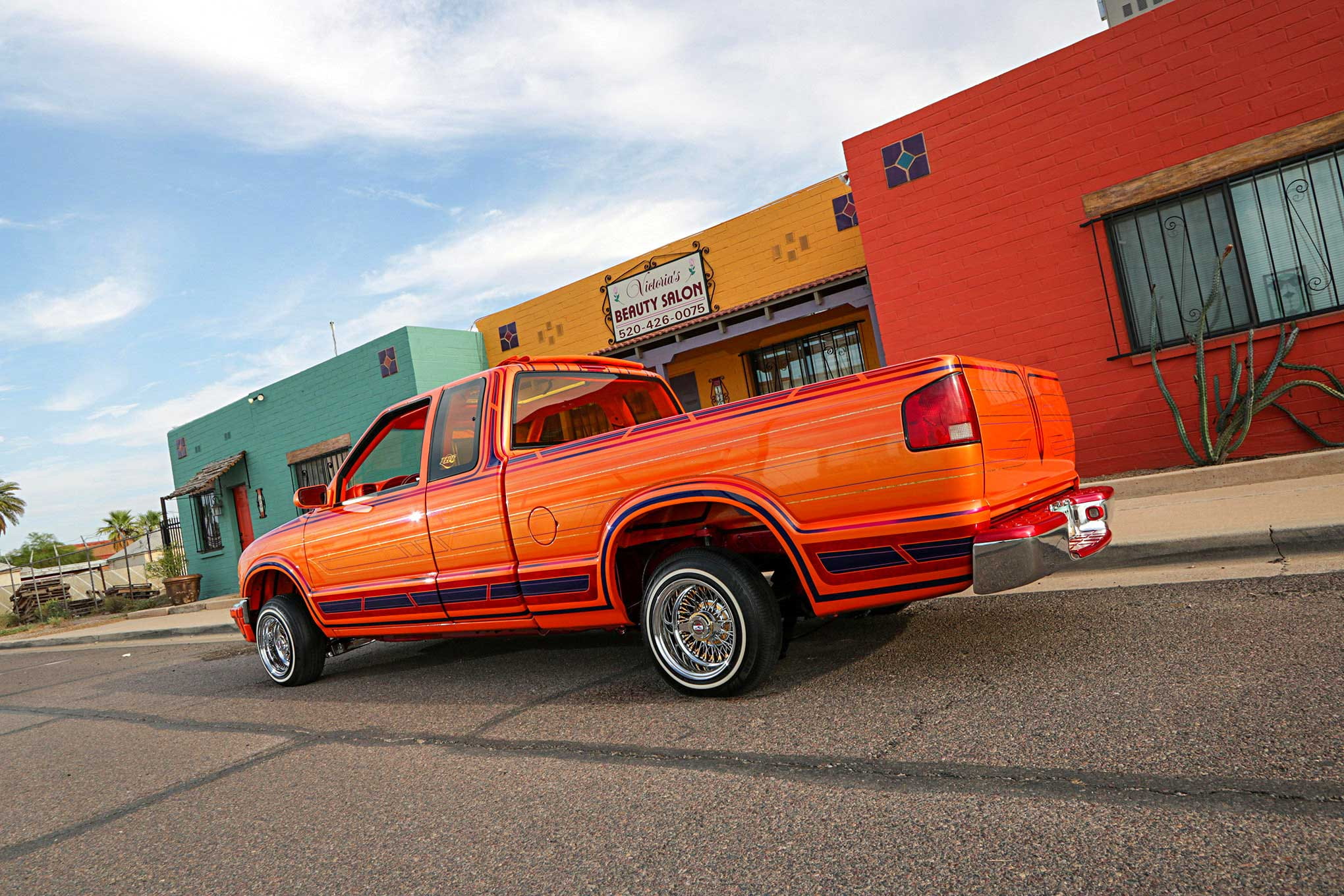 s-10, chevrolet, lowrider, truck, auto, 1998, custom, 1080P, vehicle, pickup, automobile, HD Wallpaper