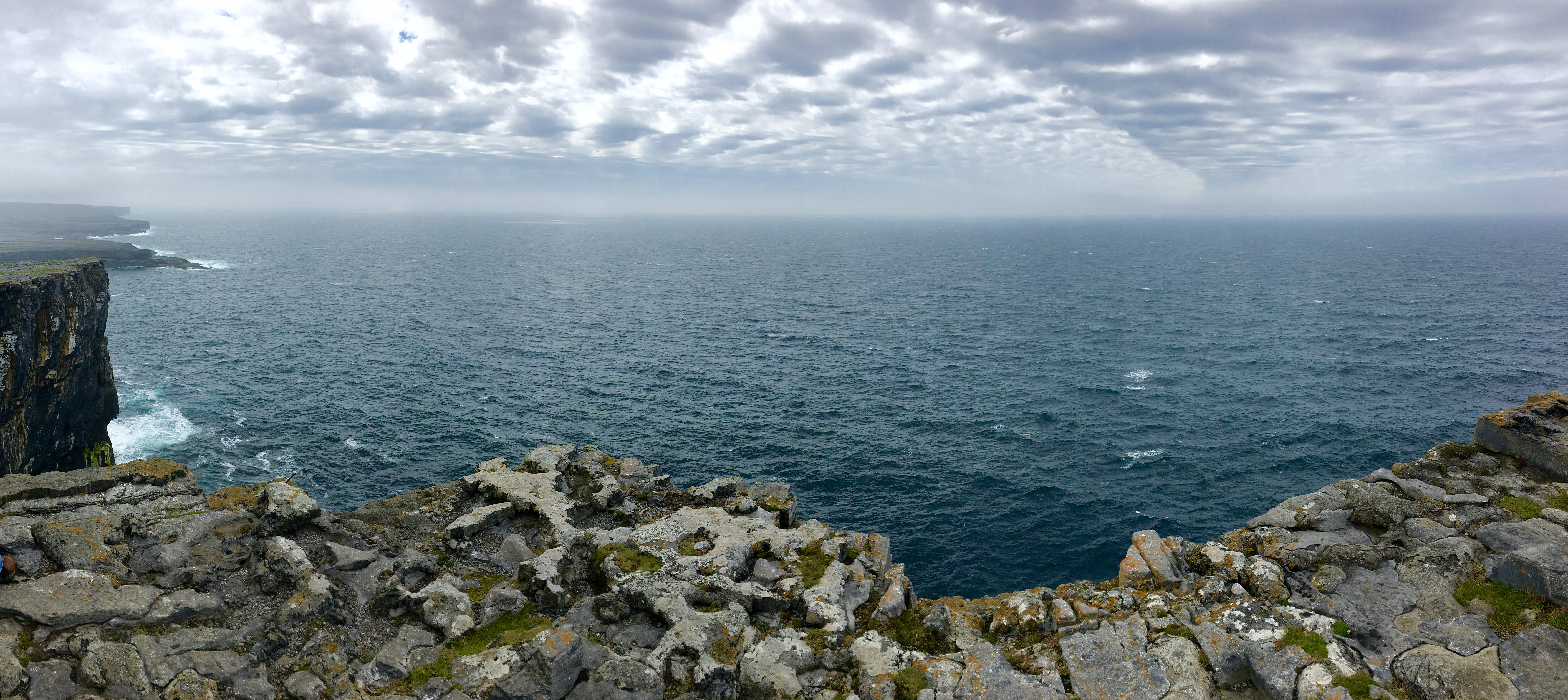 shoreline, water, idyllic, scenics - nature, irish, no people, island, non-urban scene, nature, clouds, ireland, blue, horizon over water, rock, tranquil scene, HD Wallpaper