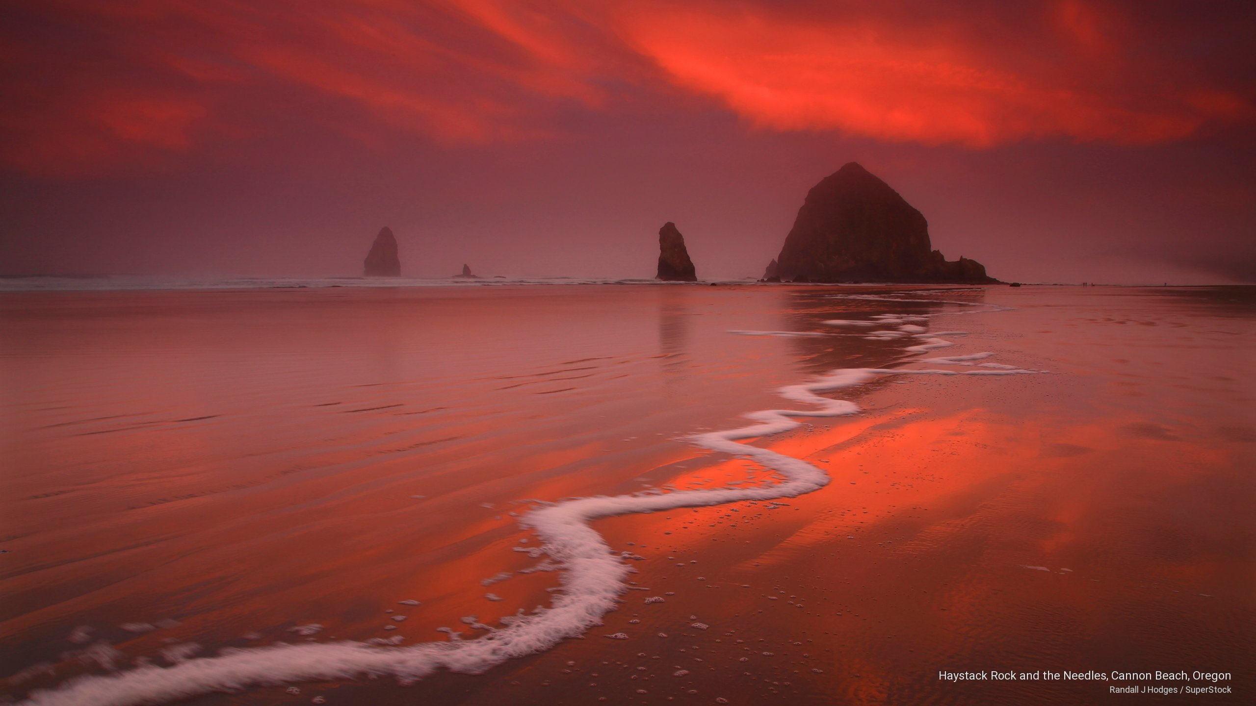 2K, beach, oregon, haystack, rock, cannon, needles, Beaches, HD Wallpaper