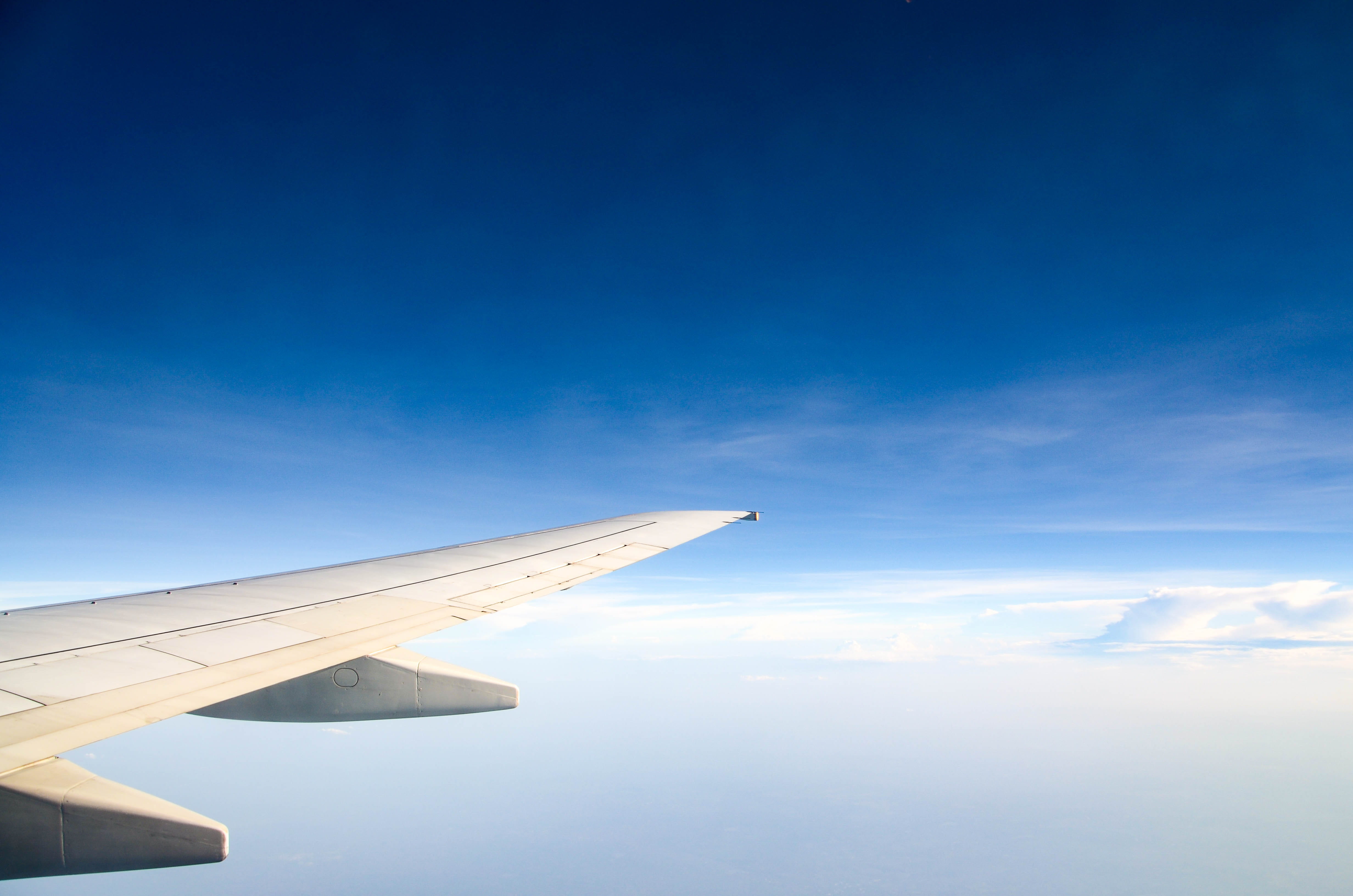 transport, mid-air, weather, outdoors, holiday, motion, ocean, plane, vacation, aerial, scenic, aerospace industry, mode of transportation, wings, HD Wallpaper