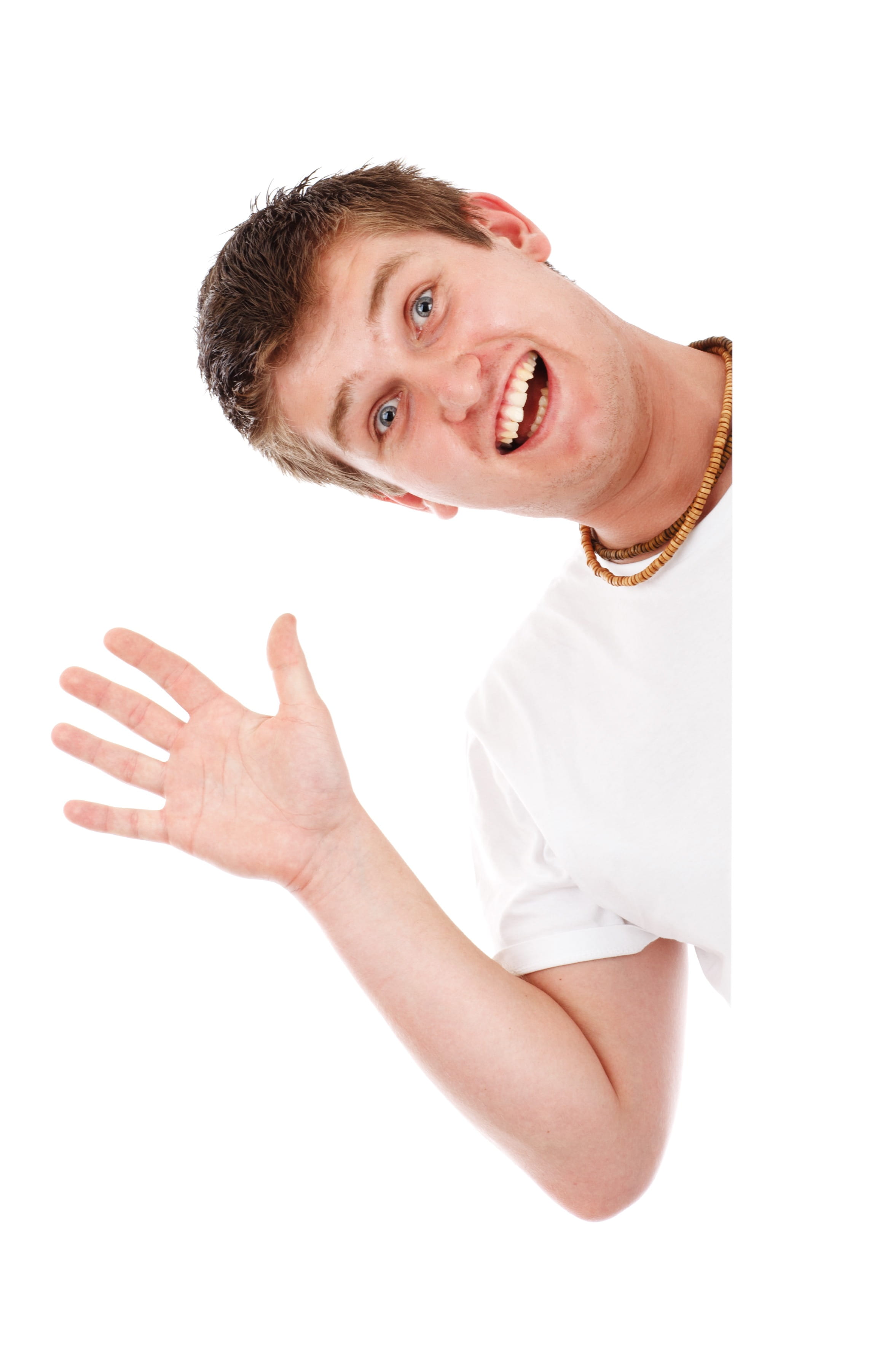 paper, happiness, person, teeth, advert, gesturing, young adult, adult, human body part, background, 2K, blank, display, gesture, looking at camera, crew neck, Phone HD Wallpaper