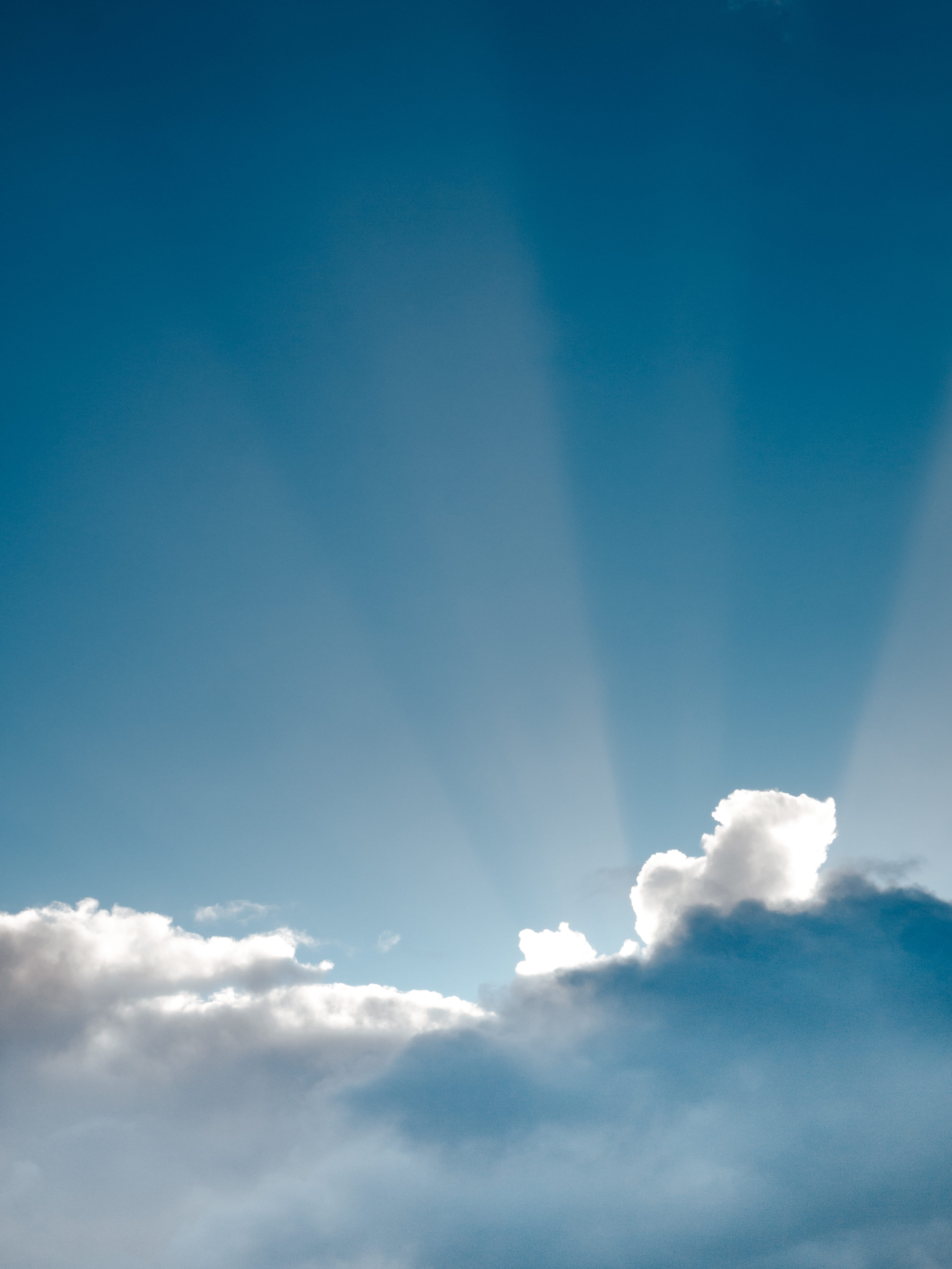 sunrise, above, tranquility, nature, beauty, softness, sun, backgrounds, day, tranquil scene, hemel hempstead, sun beam, emotinonal, sunset, beams, cloudscape, Phone HD Wallpaper
