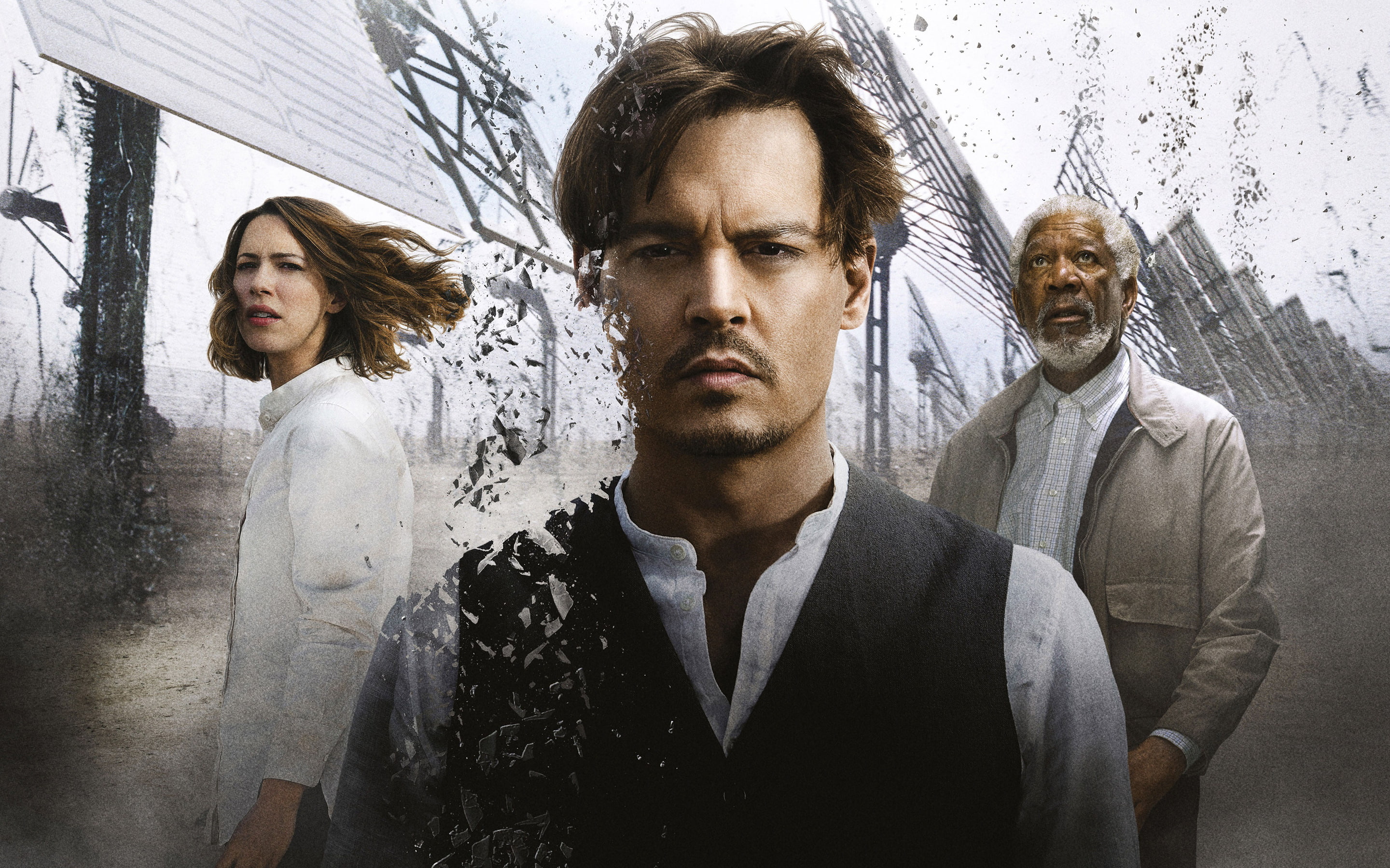 2014, 2K, movie, transcendence, HD Wallpaper