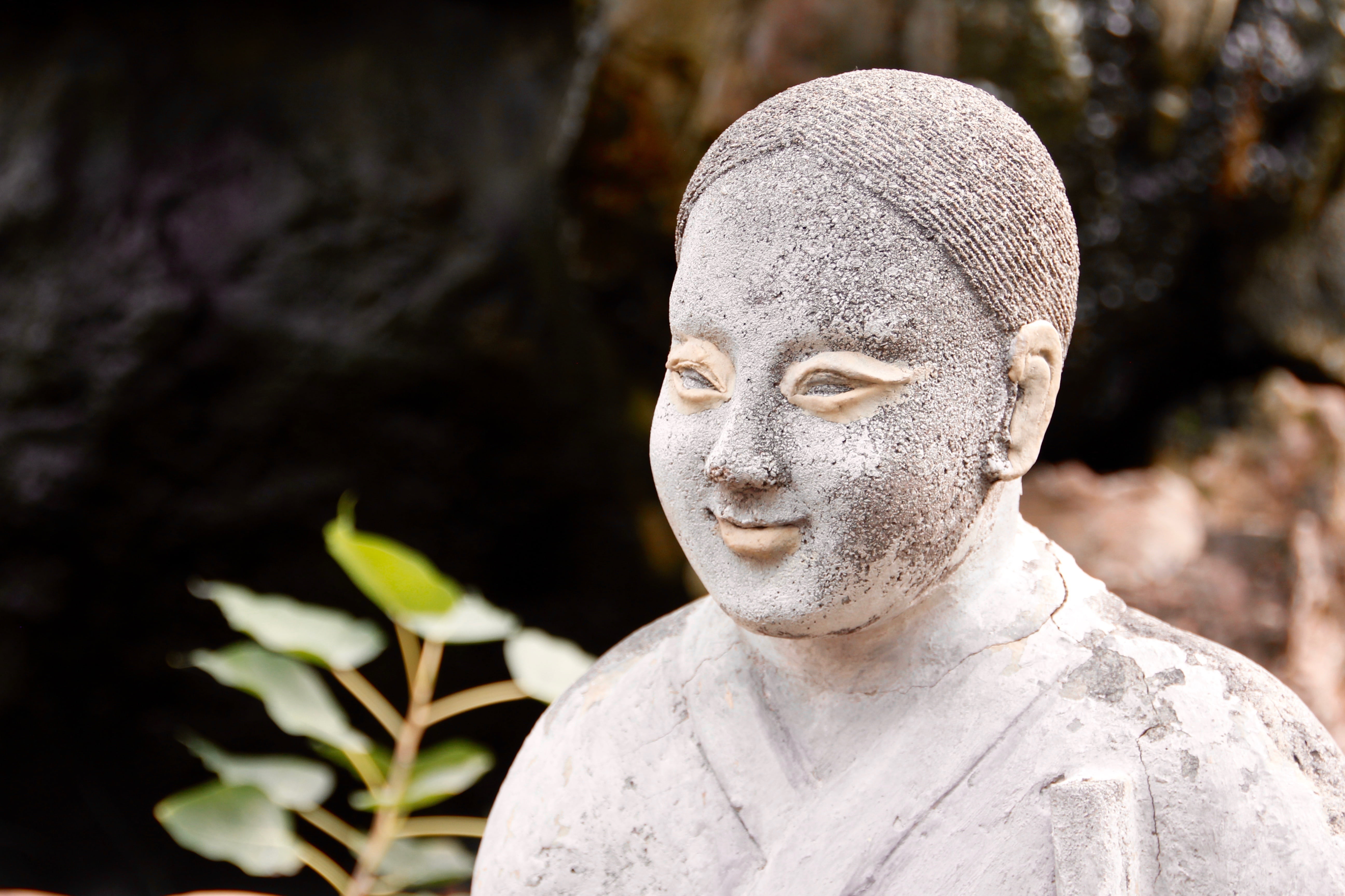 beautiful people, people, close-up, thailand, outdoors, buddhism, headshot, dirt, contemplation, spiritual, women, tranquil scene, face, faith, religion, HD Wallpaper