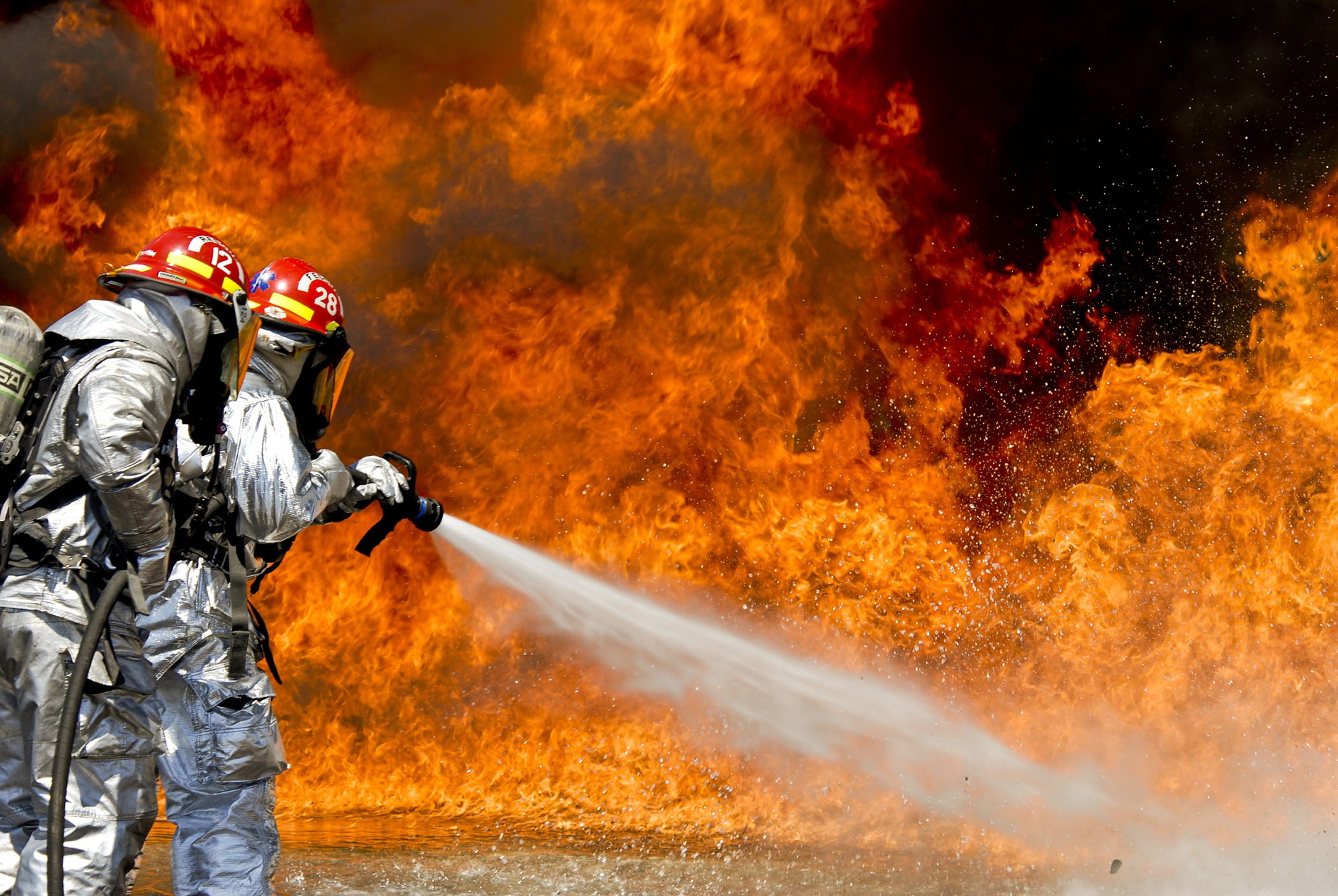 hose, hero, communication, flame, risk, fire - Natural Phenomenon, occupation, fire, firemen, 1080P, headwear, warning sign, accidents and disasters, firefighter, HD Wallpaper