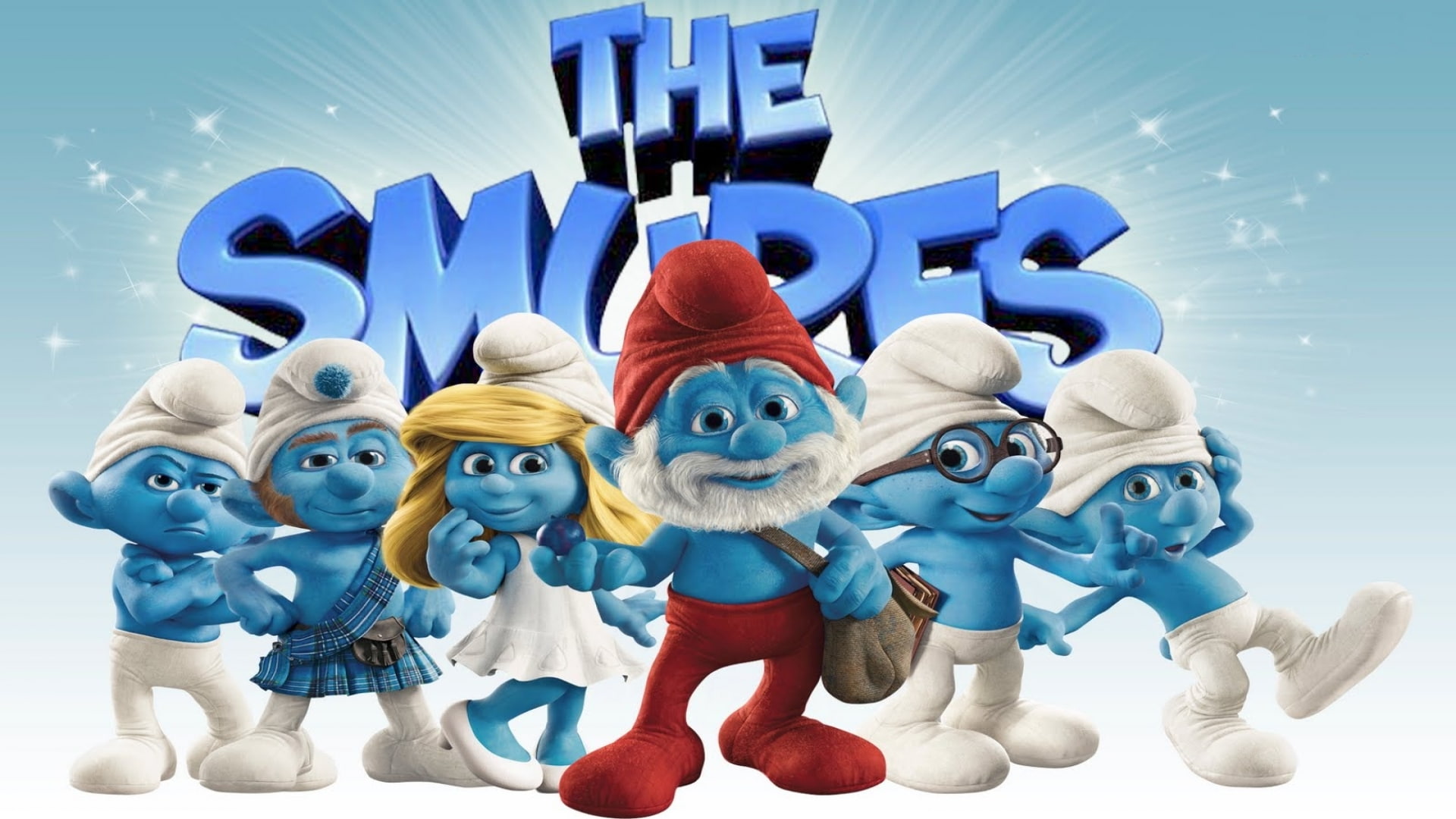 hd, video, game, cartoon, lost, smurfs, village, 1080P, HD Wallpaper