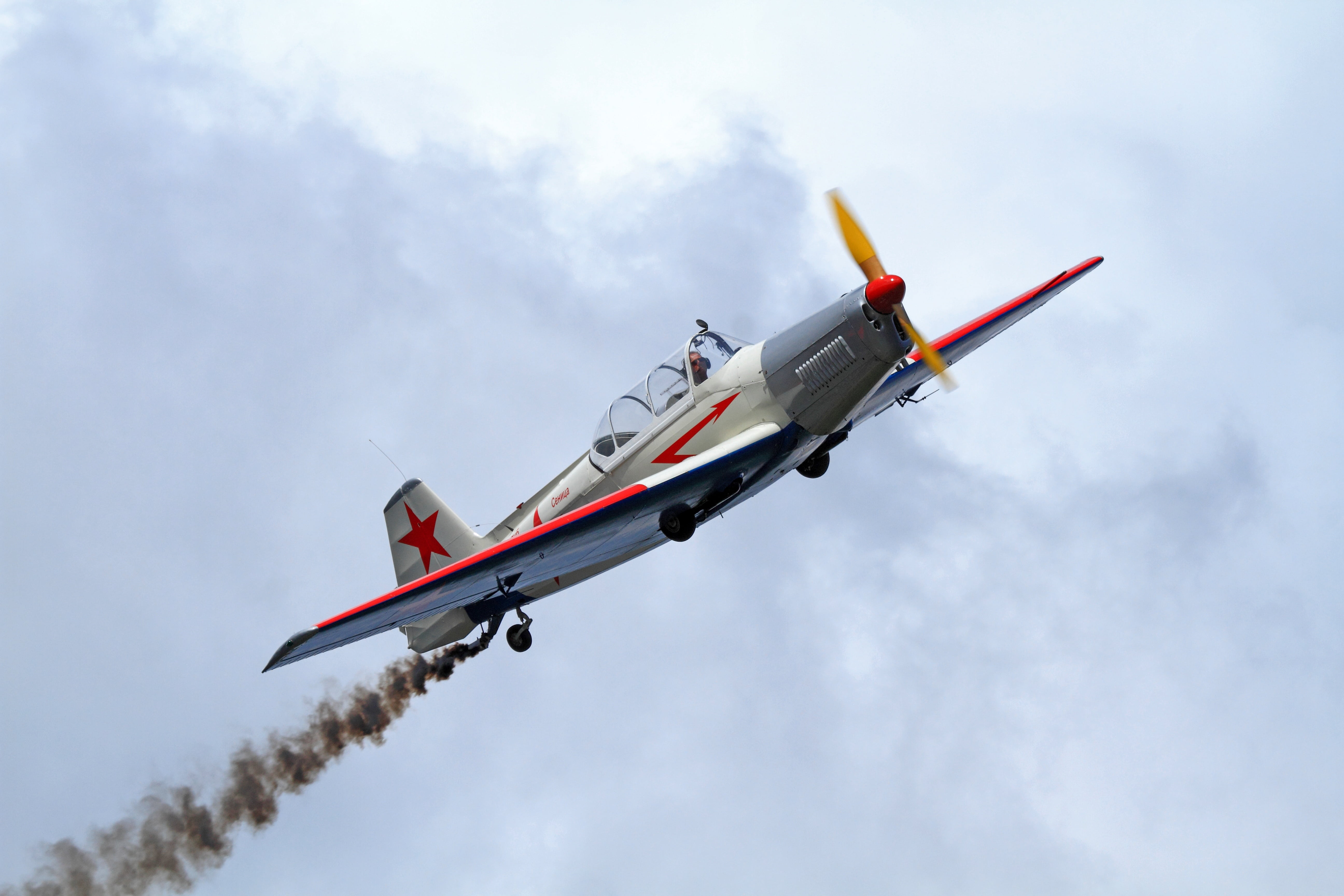 aerospace industry, cloud - sky, mode of transportation, airplane, taking off, travel, speed, red, outdoors, flight, mid-air, air, 5K, flying, nature, HD Wallpaper
