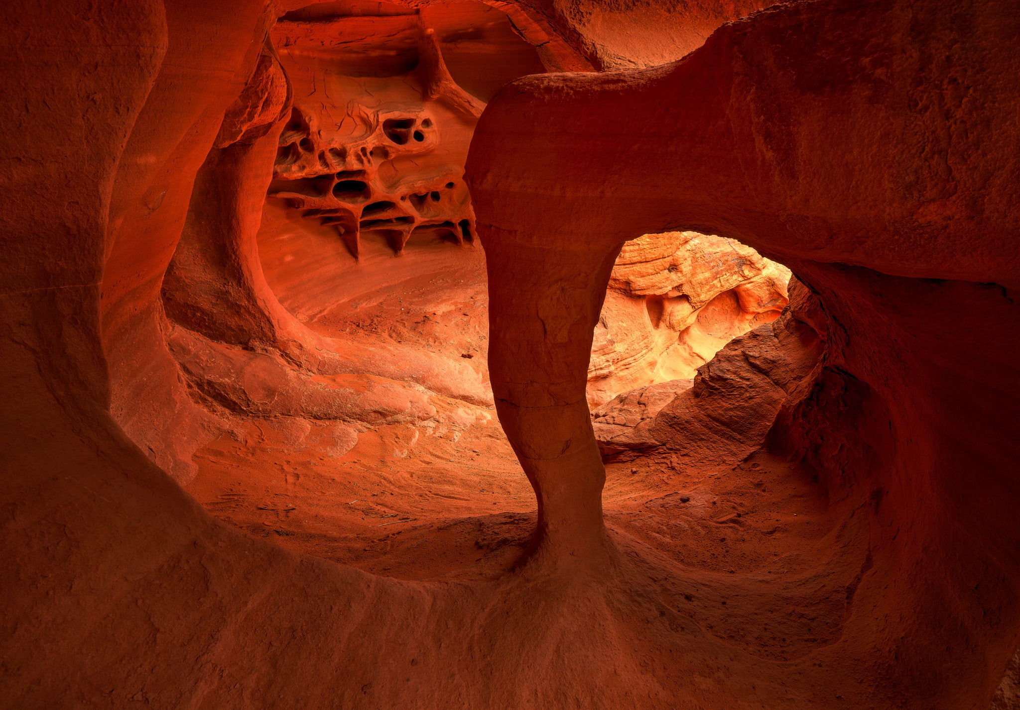 Valley, 1080P, cave, Nevada, Desert, Muench, Fire, Sunrise, Windstone, Nv Of Park State, rocks, HD Wallpaper