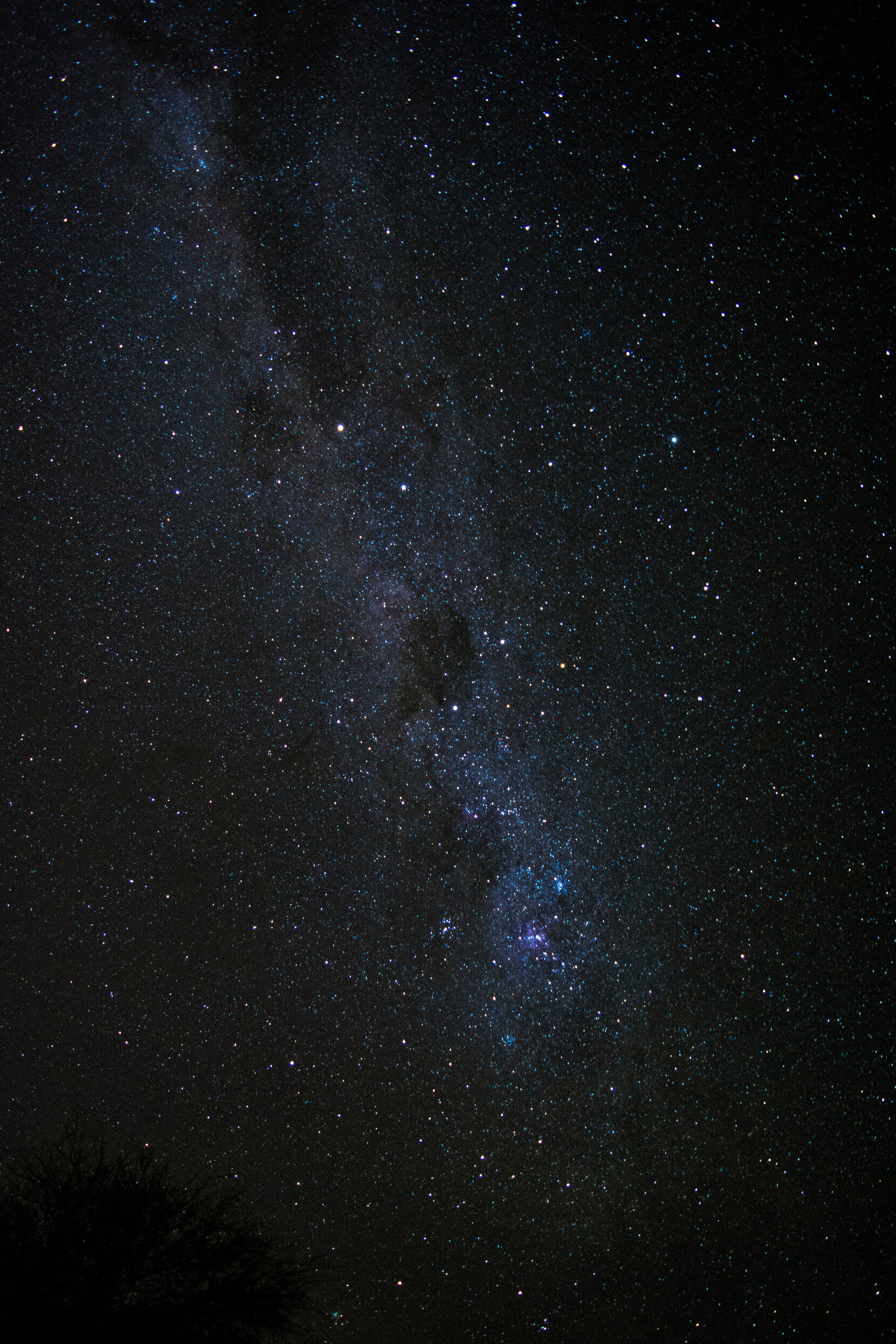 sky, milky way, space, shine, 5K, tranquil scene, space and astronomy, low angle view, constellation, tranquility, galaxy, starry sky, fantasy, star field, Phone HD Wallpaper