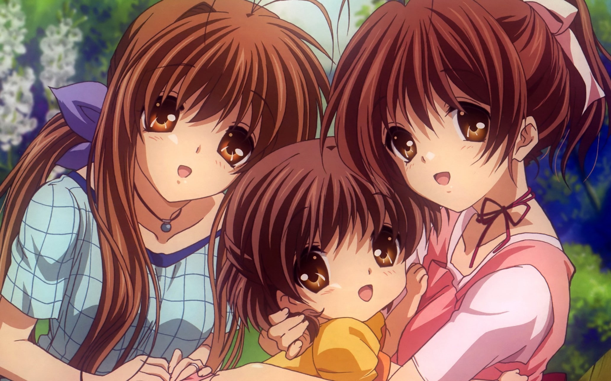 Furukawa Nagisa, Clannad, Furukawa Sanae, 1080P, HD Wallpaper