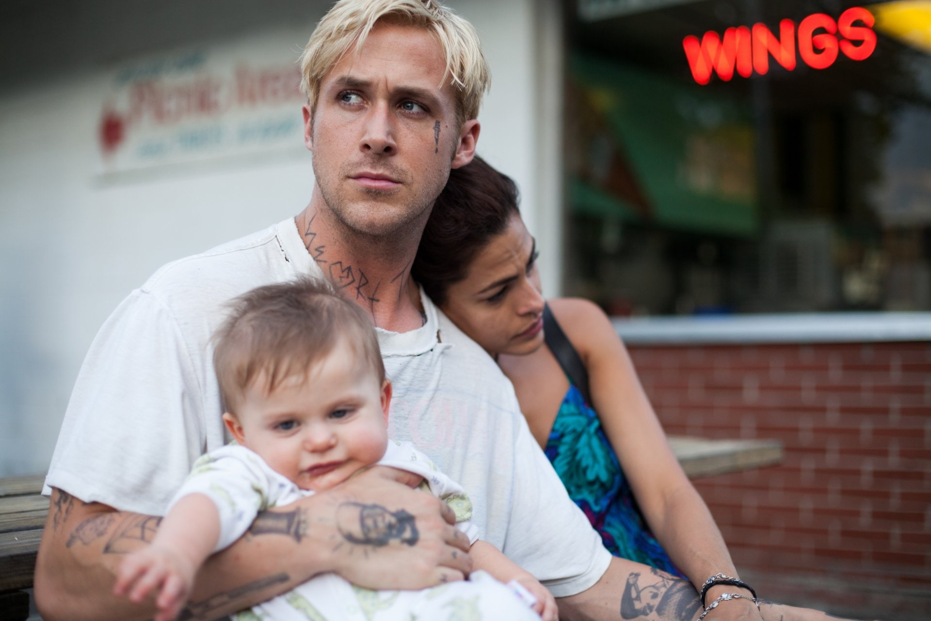 Eva Mendes, Romina (The Place Beyond The Pines), Luke (The Place Beyond the Pines), Ryan Gosling, The Place Beyond the Pines, Movie, 1080P, HD Wallpaper