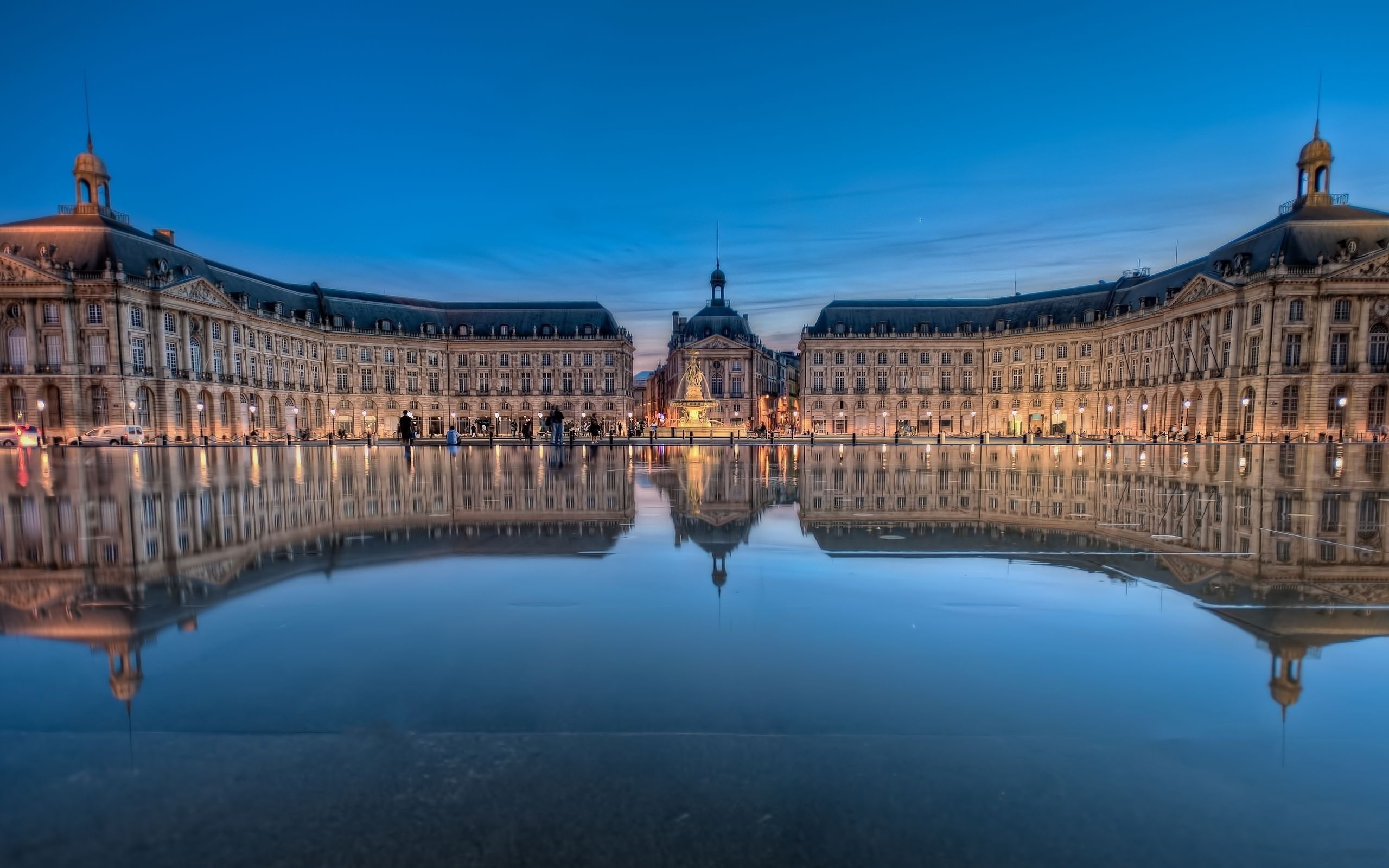 place, bordeaux, bourse, france, 2K, HD Wallpaper
