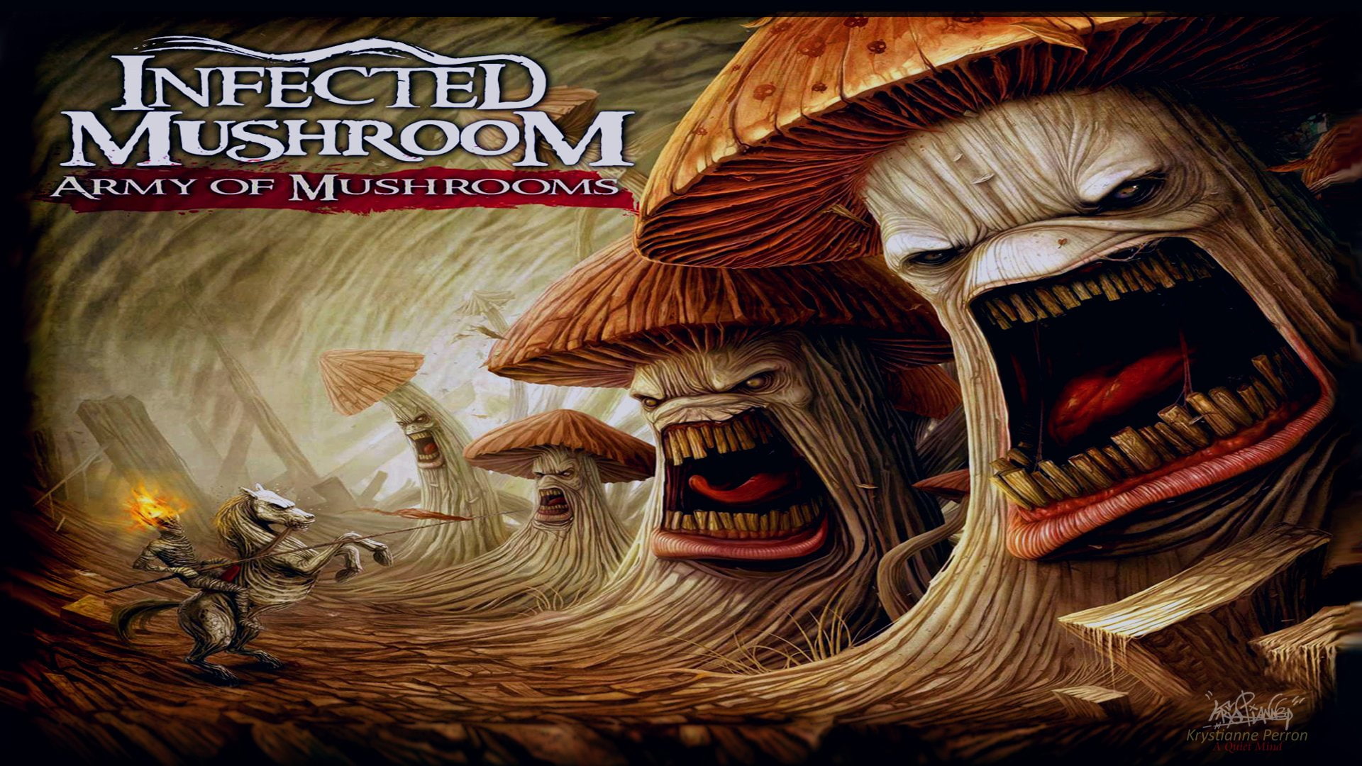 Band (Music), Infected Mushroom, 1080P, HD Wallpaper