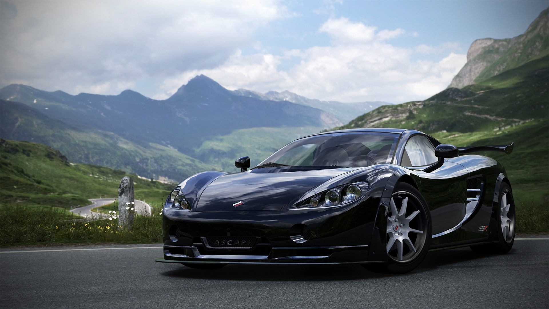 ascari, x, video, hd, Xbox 360, kzr, Video Games, motorsport, forza, xbox, 1080P, games, art, HD Wallpaper