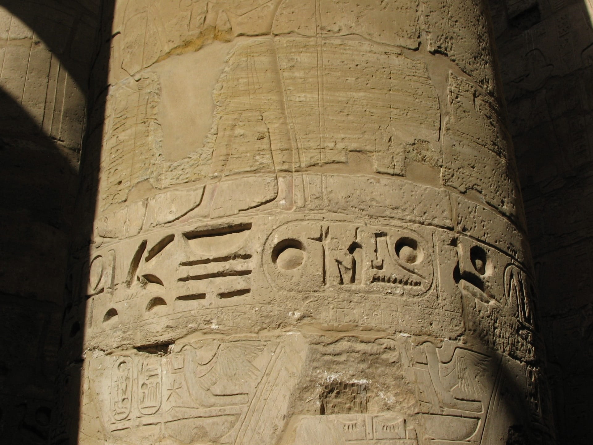 luxor, ancient civilization, Pillar, carving - craft product, archaeology, travel destinations, history, stone, Egypt, Hieroglyphics, egyptian, art and craft, HD Wallpaper