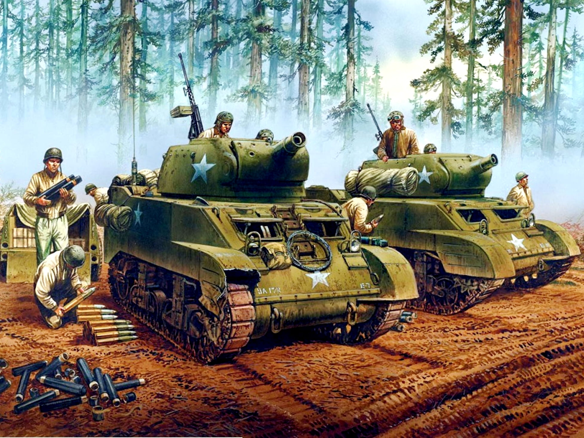 day, training, real people, uniform, tree, the fighting, tankers, outdoors, government, men, weapon, military, aggression, art, plant, soldiers, land vehicle, HD Wallpaper